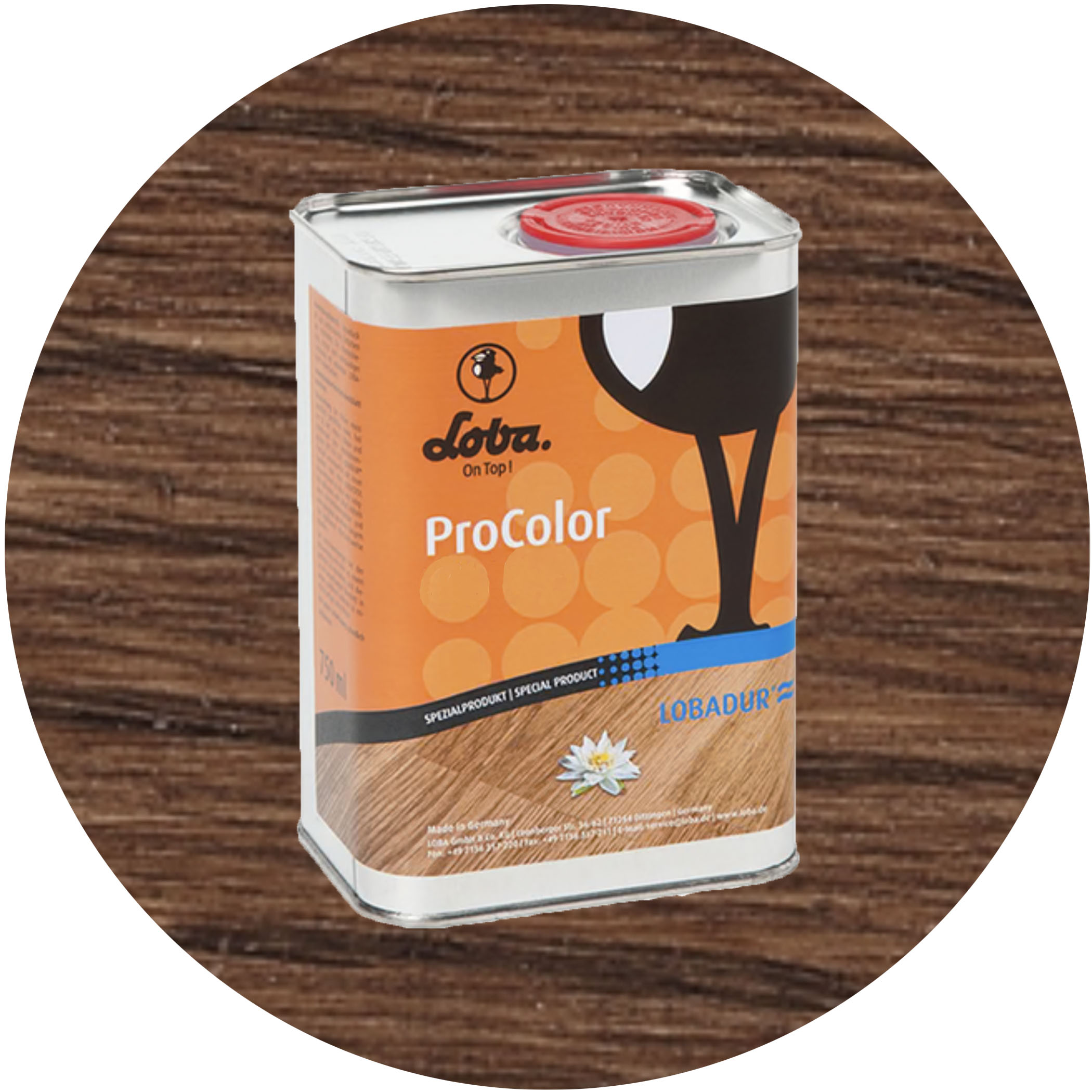 Loba ProColor Timber Floor Stain - 750ml Sucupira Variation Image