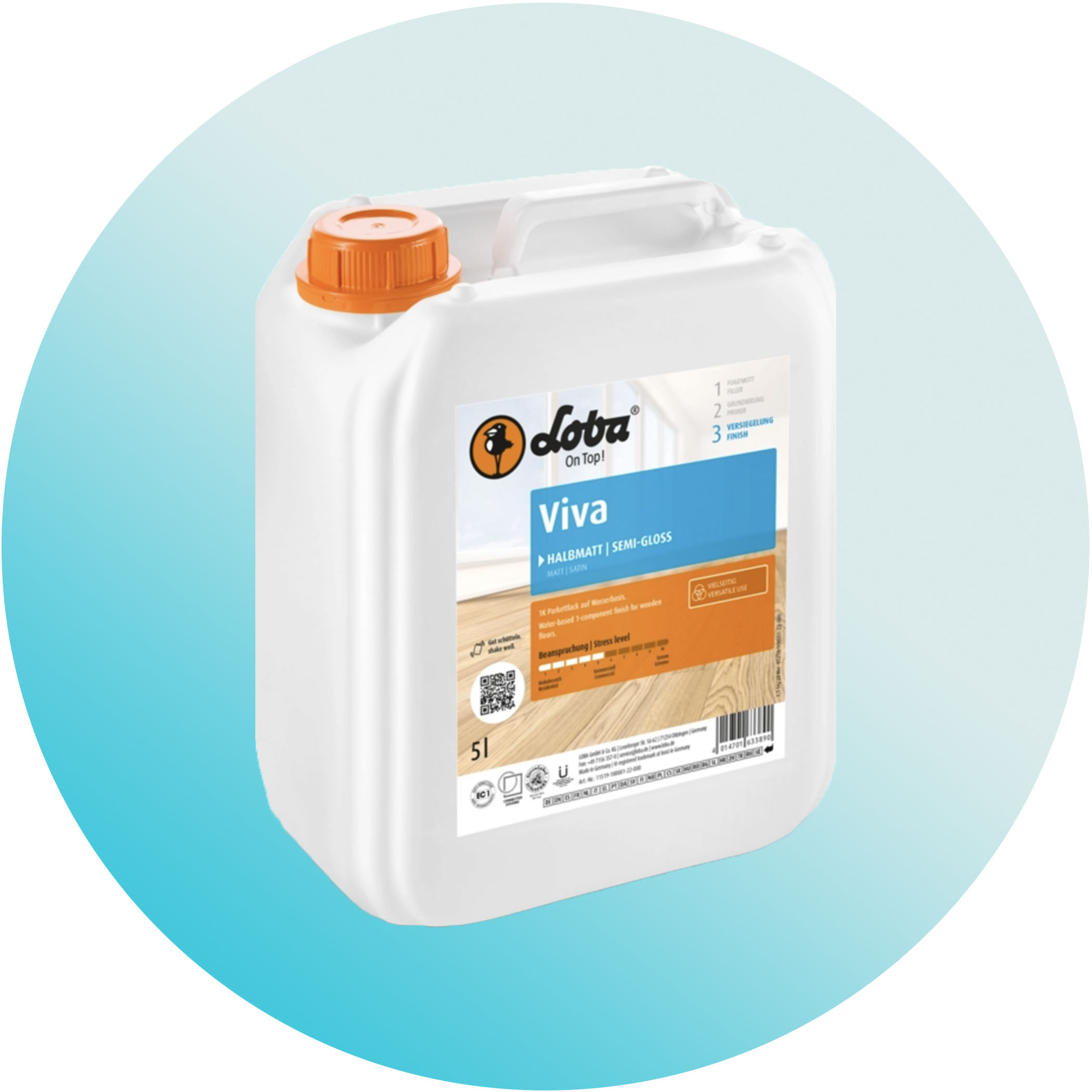 Loba Viva 1K - 5L Semi Gloss Variation Image