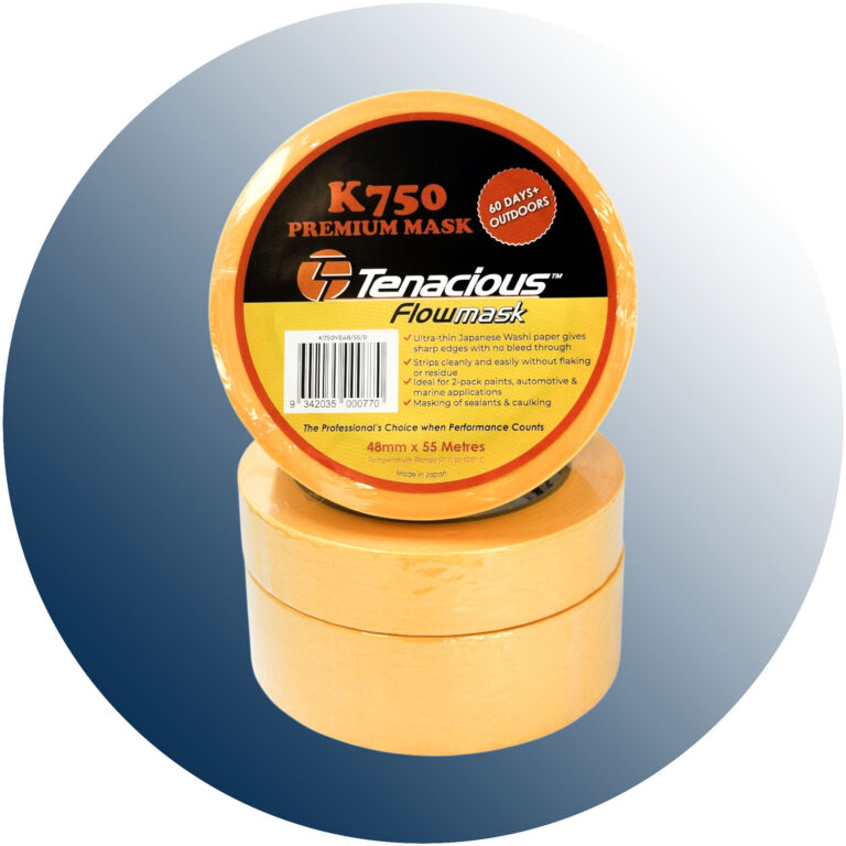 Tenacious Tapes K750 FlowMask Masking Tape - 48mm X 50m - Product Image