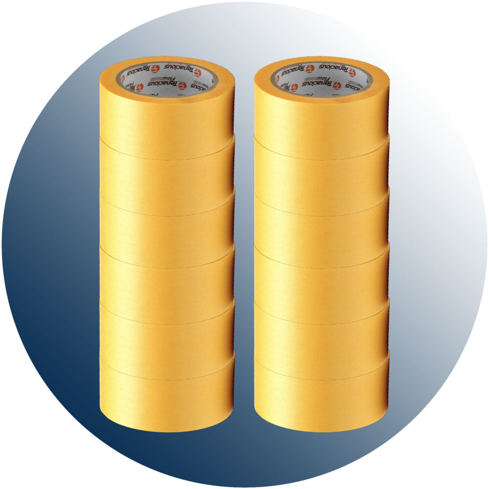 Tenacious Tapes K750 FlowMask Masking Tape - 48mm X 50m - 12 Item Variation Image