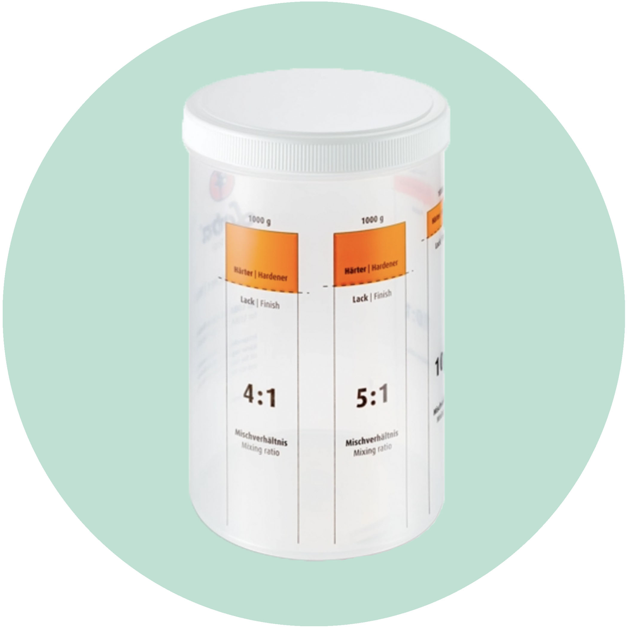 Loba Mixing Container - Gallery Image