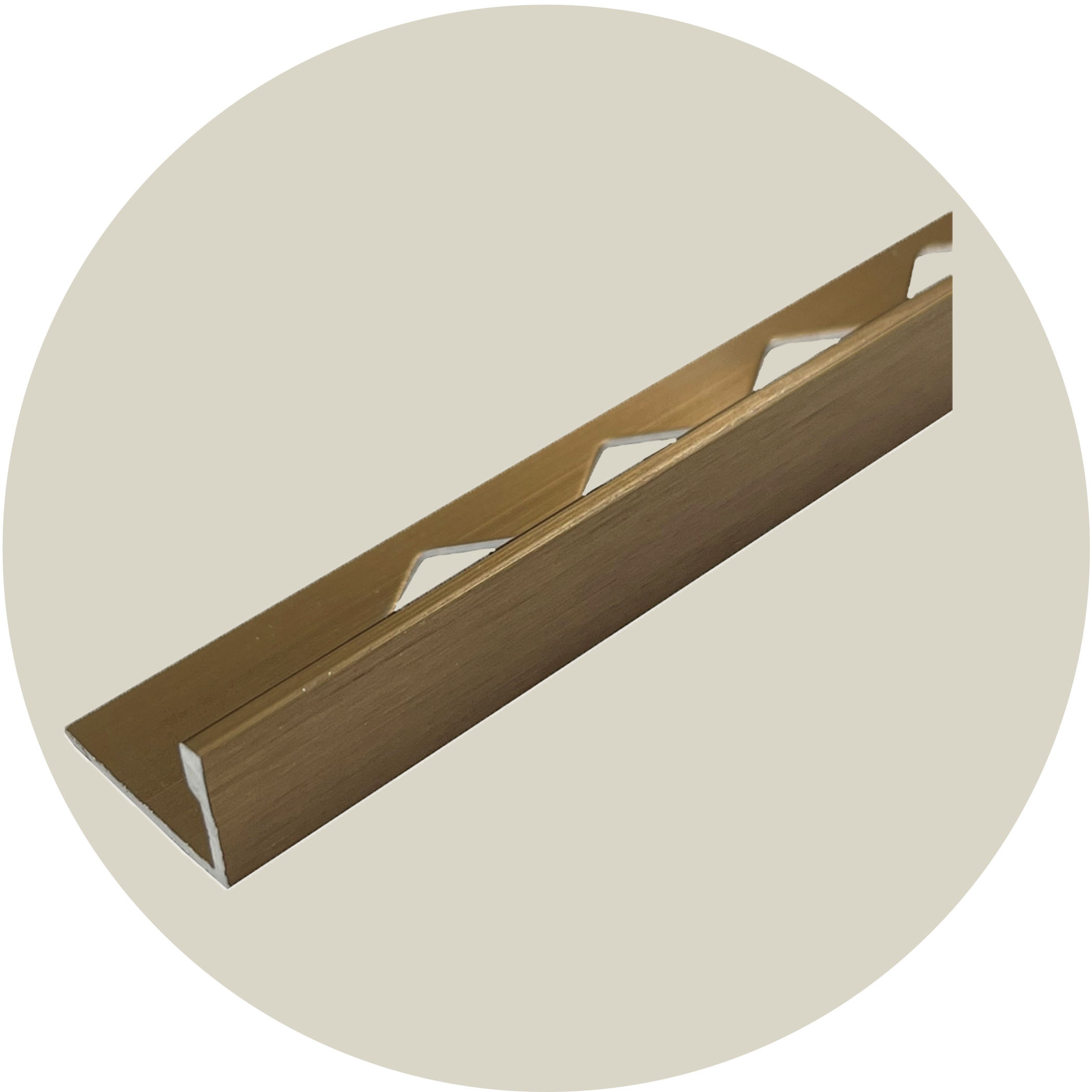 Brushed Copper L Shape Angle - Variation Image