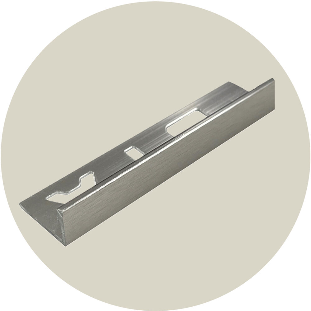 Brushed Nickel L Shape Angle - Variation Image