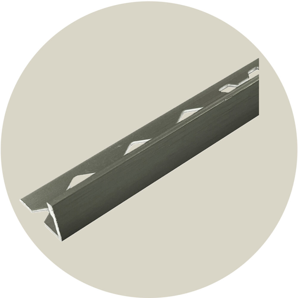 Brushed Gunmetal L Shape Angle - Variation Image
