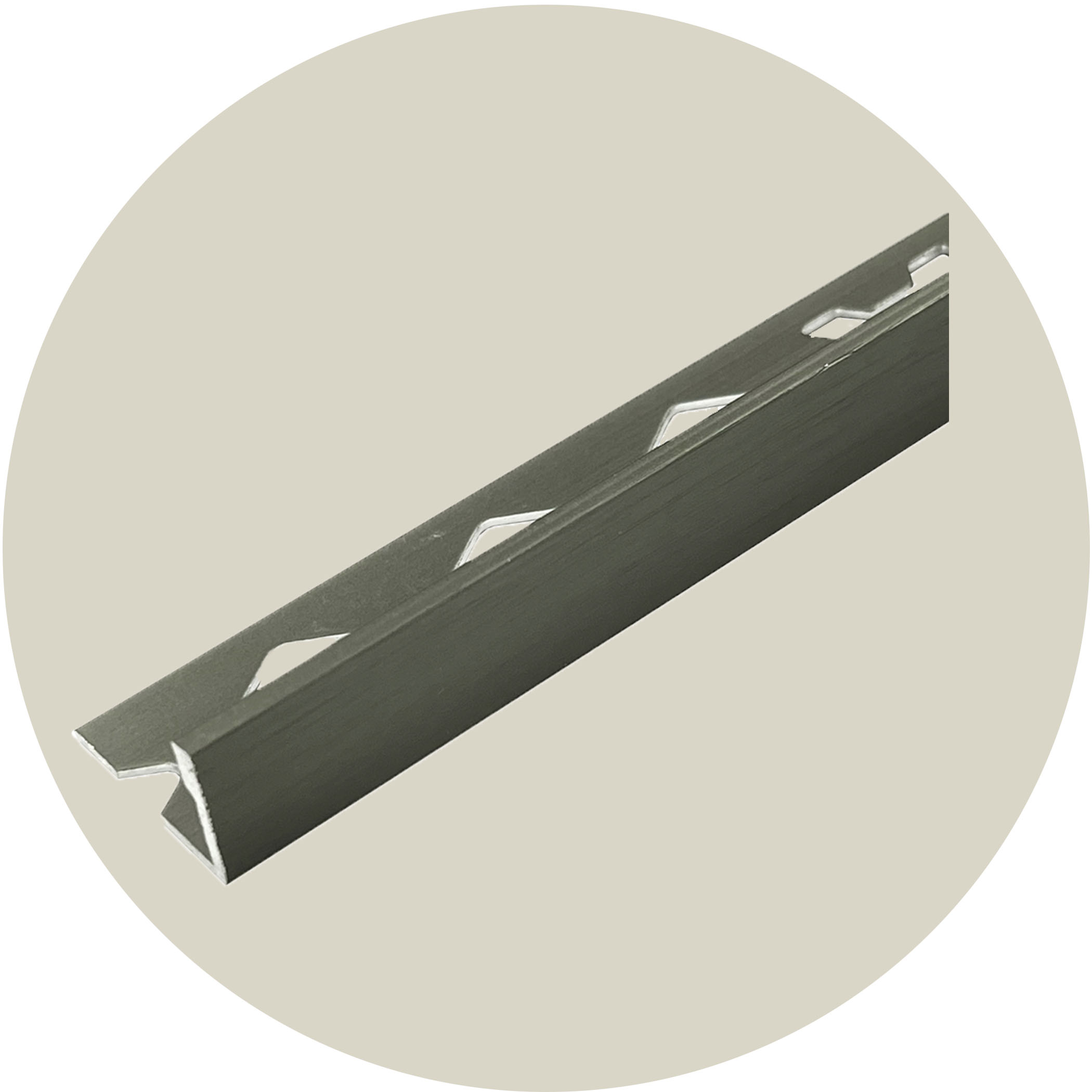 Brushed Gunmetal L Shape Angle - Variation Image