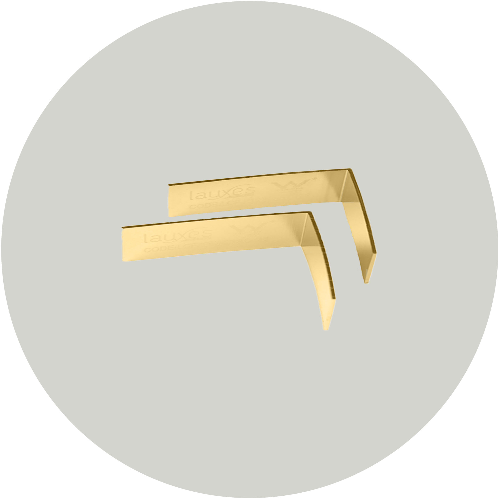Lauxes Drainage Grates 90 Degree Joiners -14mm Gold Variation