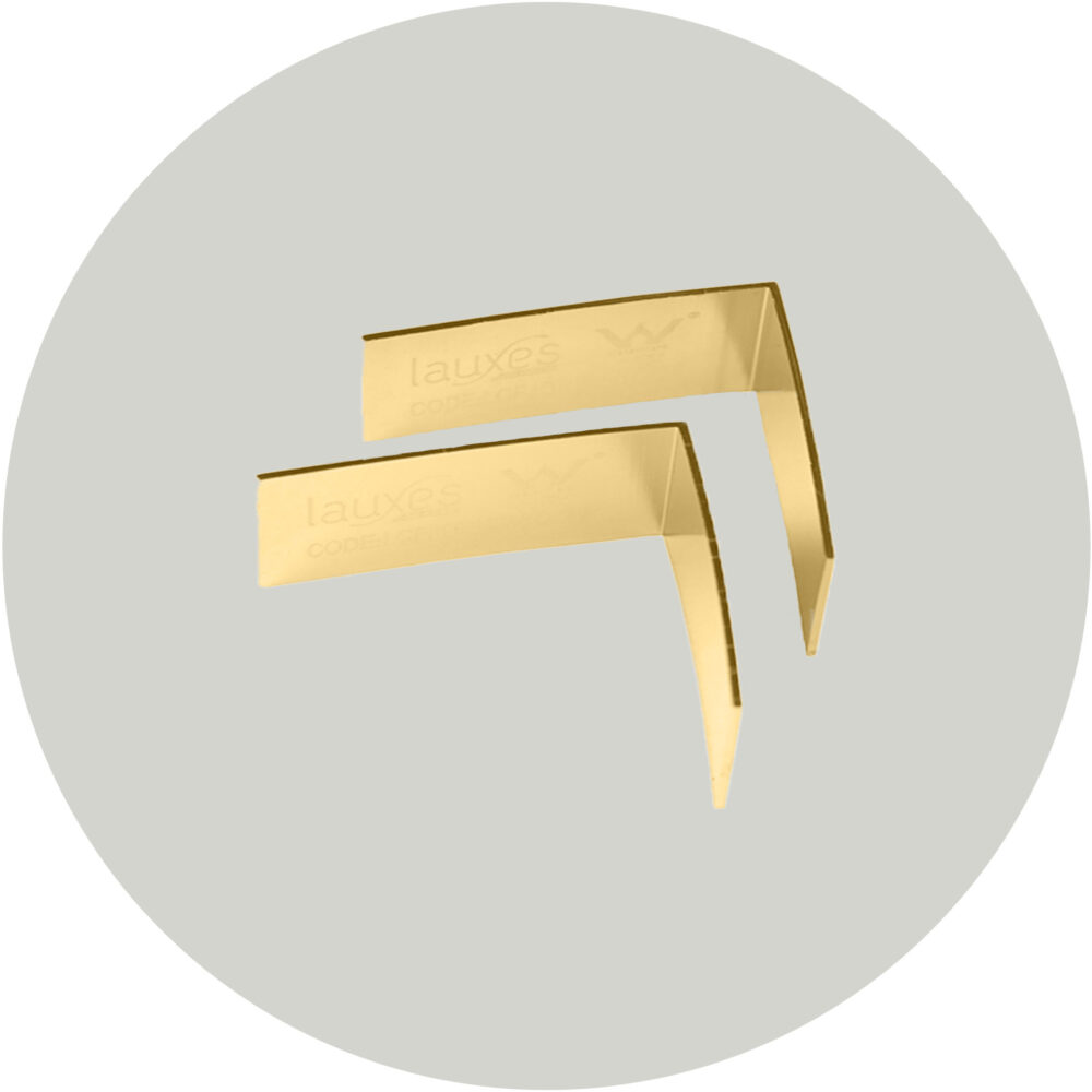 Lauxes Drainage Grates 90 Degree Joiners -21mm Gold Variation