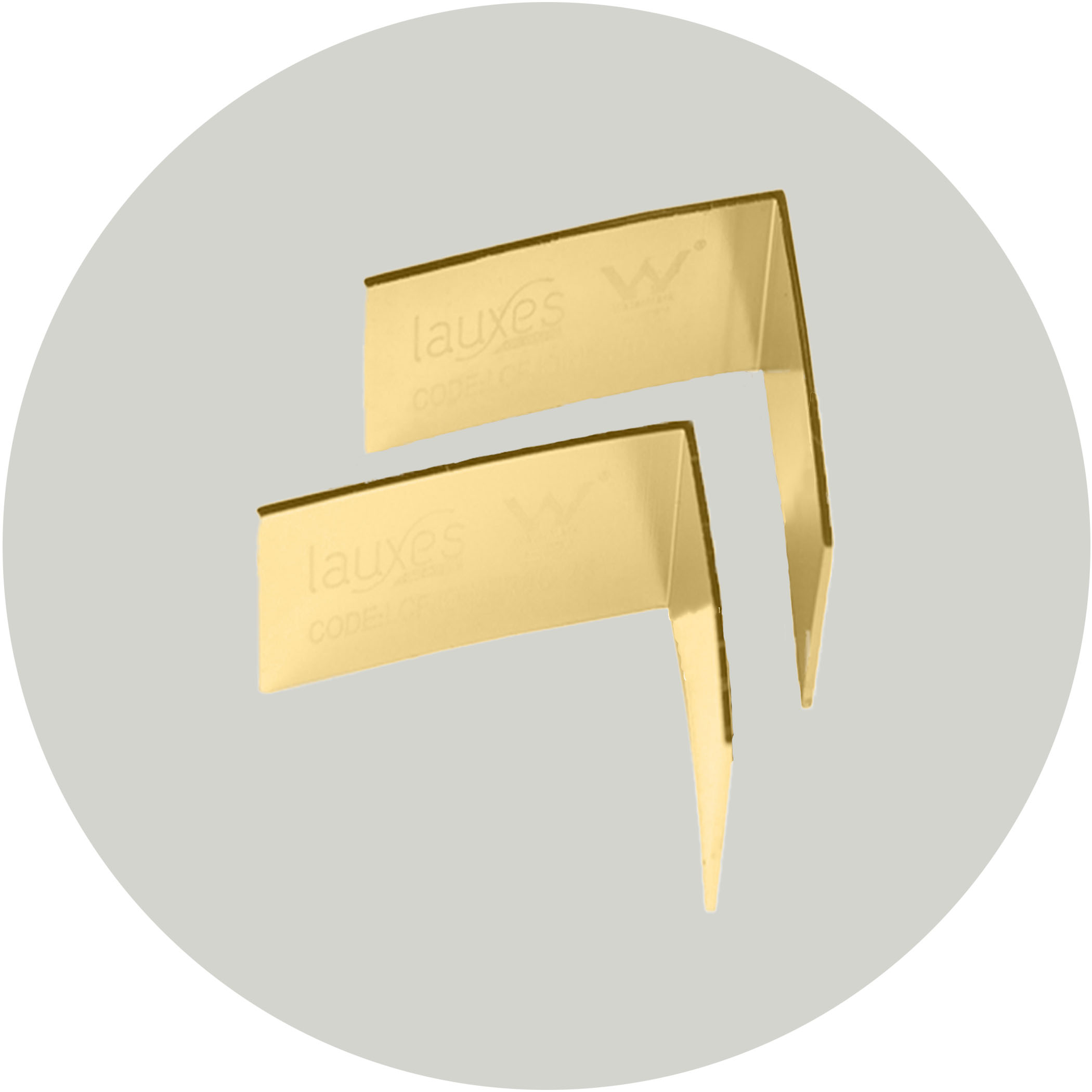 Lauxes Drainage Grates 90 Degree Joiners -35mm Gold Variation