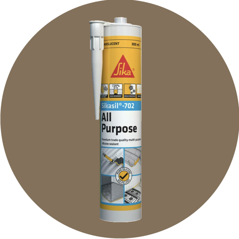 Sika SikaSil 702 Premium Pure Silicon Sealant - 300g Beige Variation Image