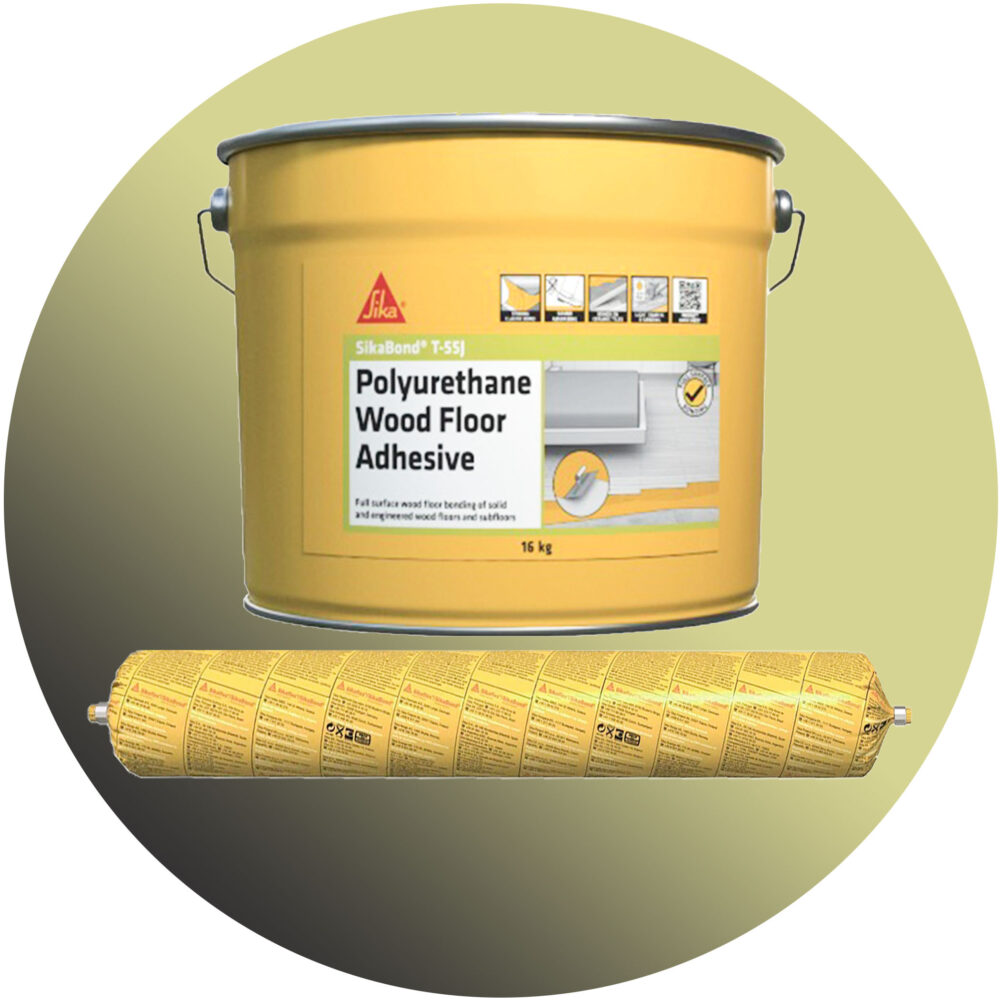 Sika SikaBond T-55J Polyurethane Wood Floor Adhesive - Product Image