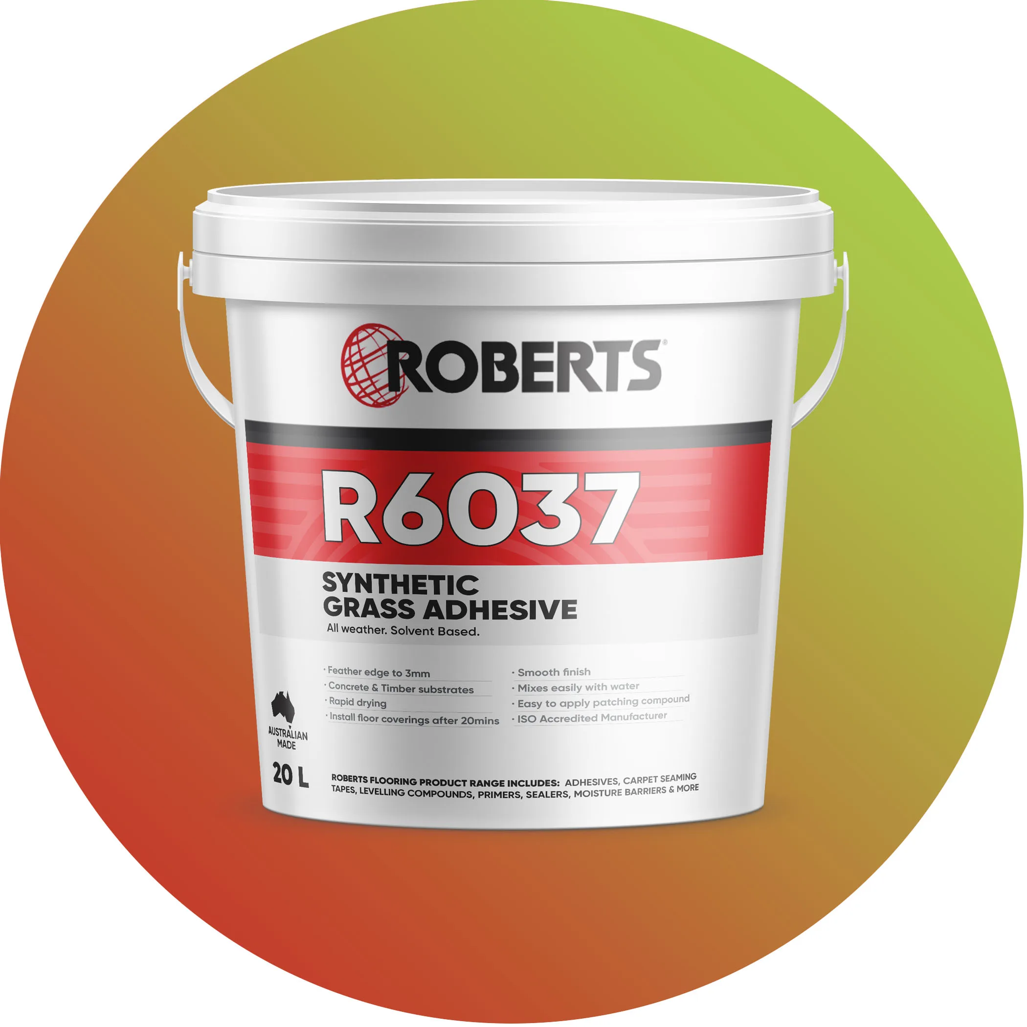 Roberts R6037 Synthetic Grass Carpet Adhesive - Product Image