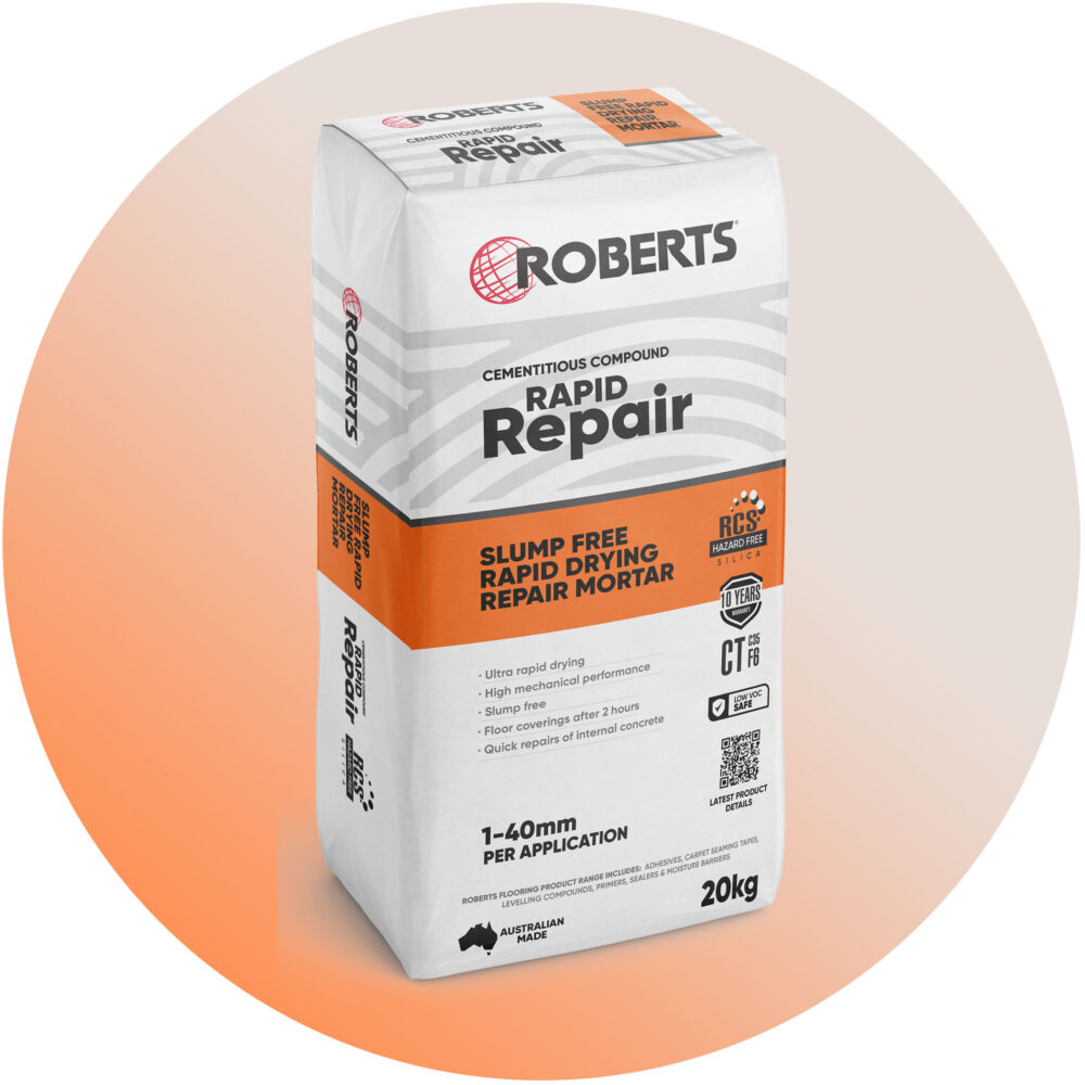 Roberts Rapid Repair Mortar - Product Image