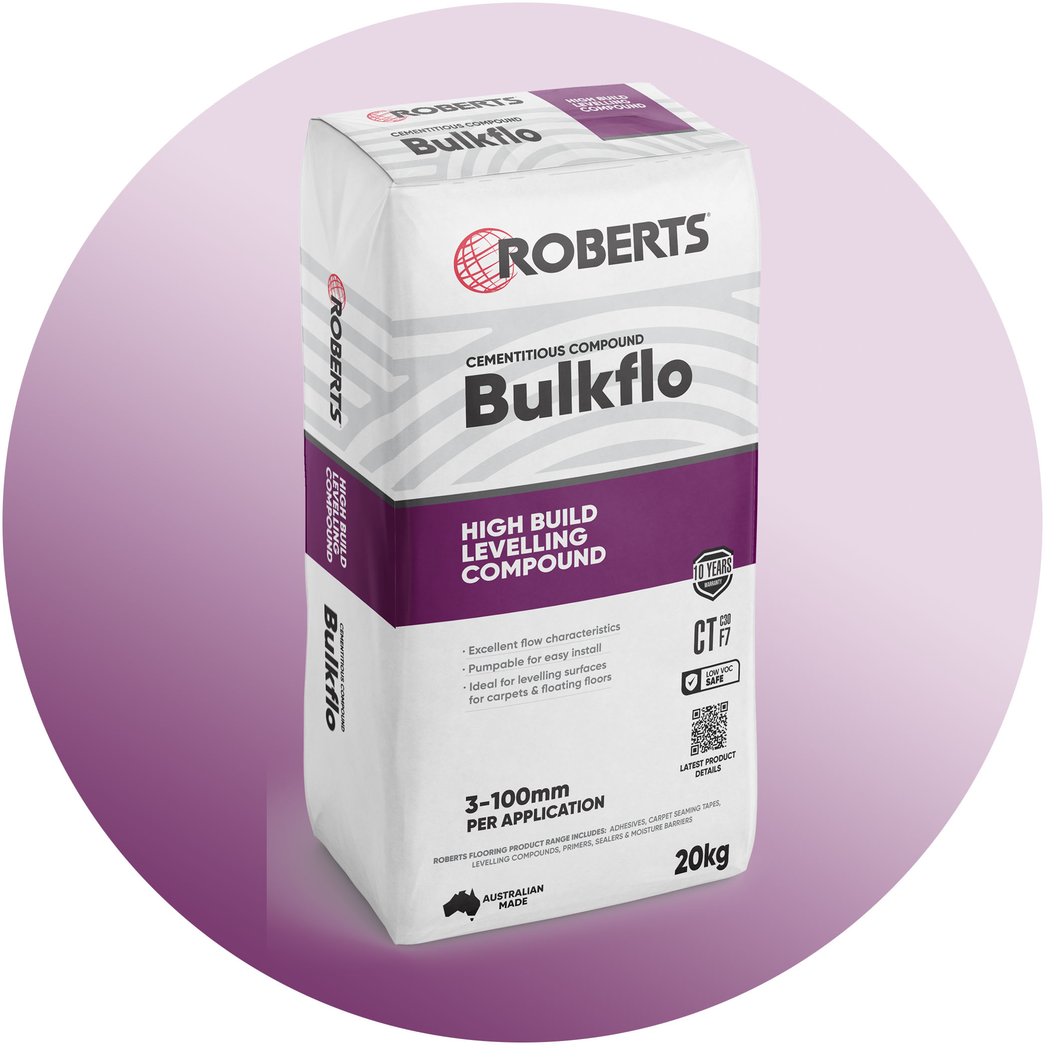 Roberts BulkFlo High Build Self-Leveller - Product Image