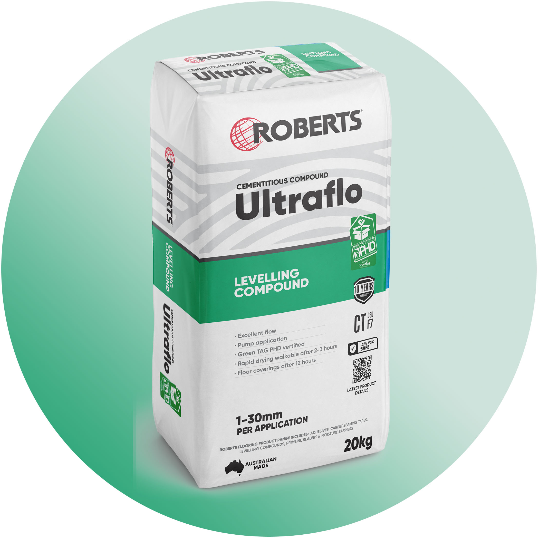Roberts UltraFlo Premium Floor Leveller - Product Image