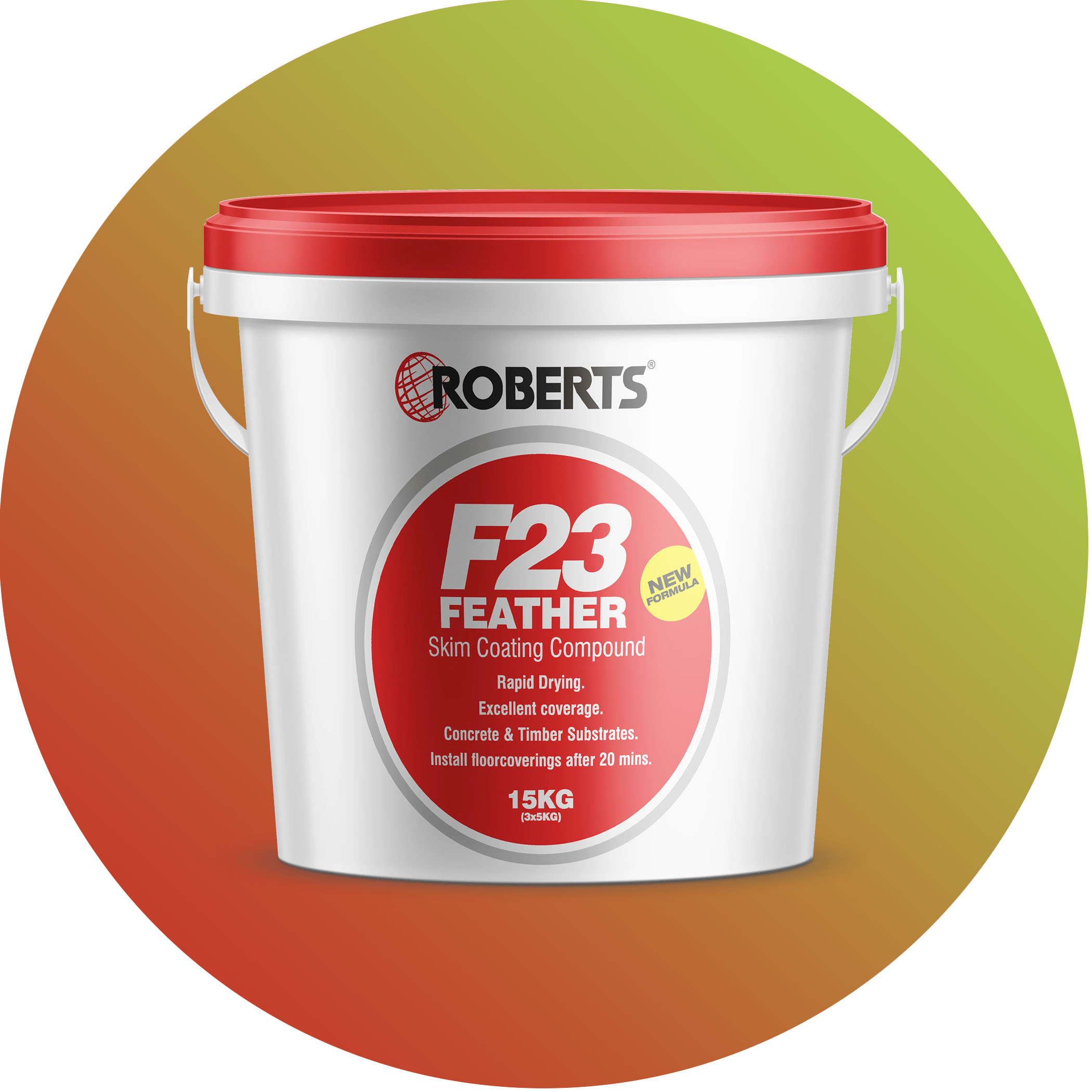 Roberts F23 Feather Finish Skim Coat - Product Image