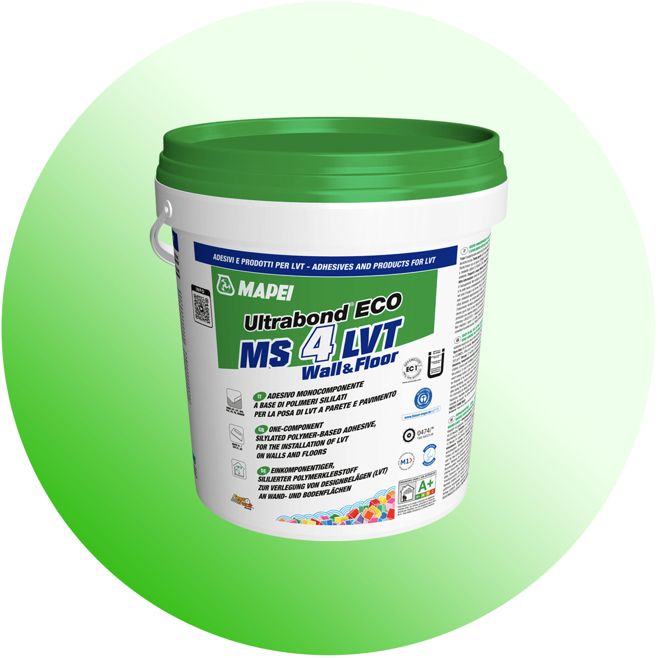 Mapei Ultrabond ECO MS 4LVT Wall and Floor Adhesive - Product Image
