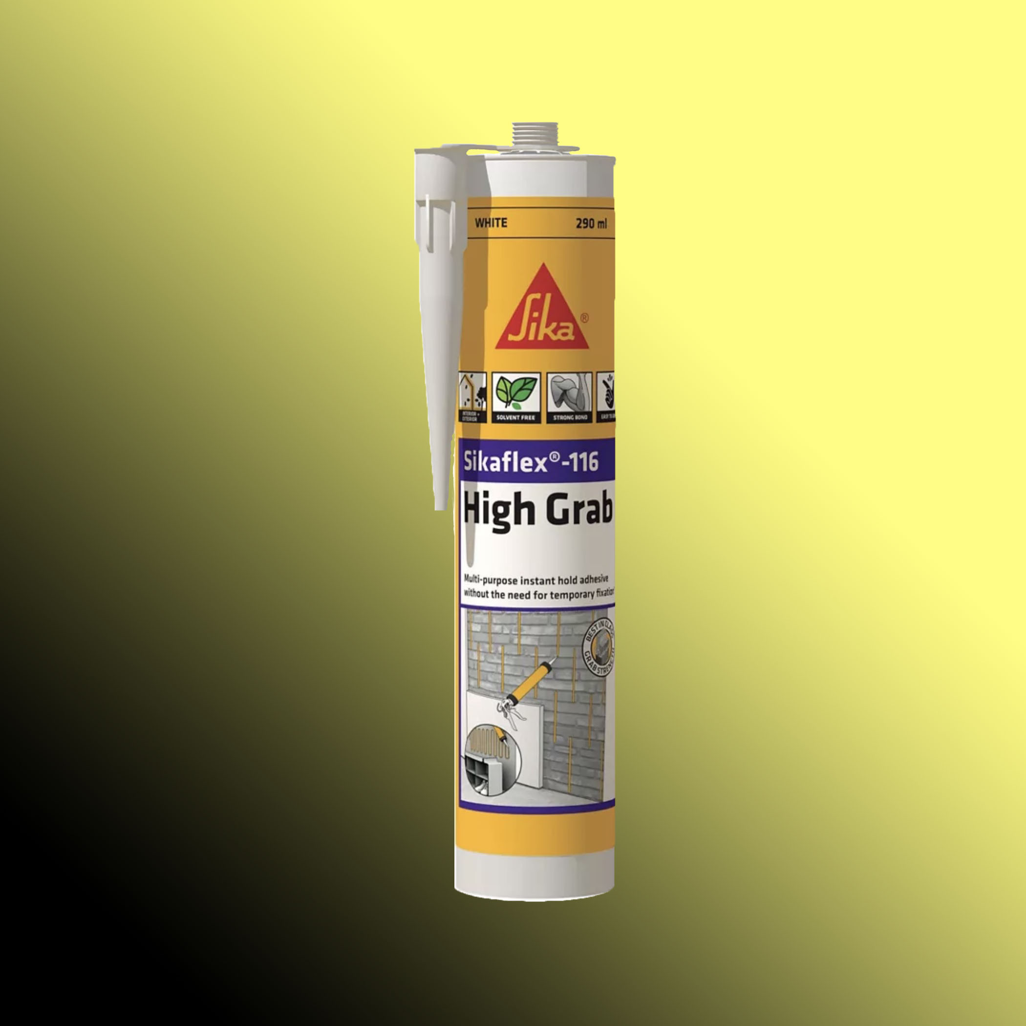 Sika SikaFlex 116 High Grab Construction Adhesive - Single Item Variation Image