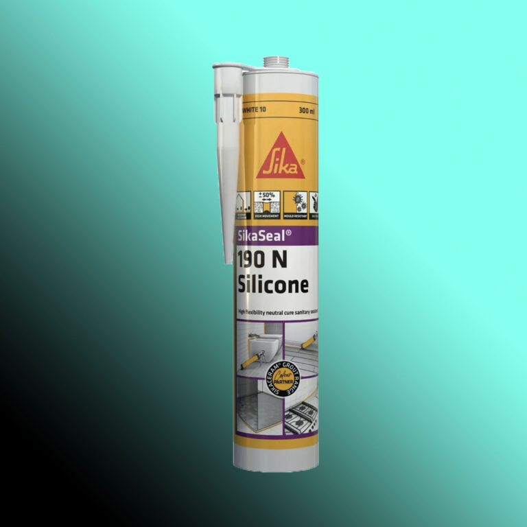 Sika SikaSeal 190N High Flexibility Silicon Sealant - Product Image