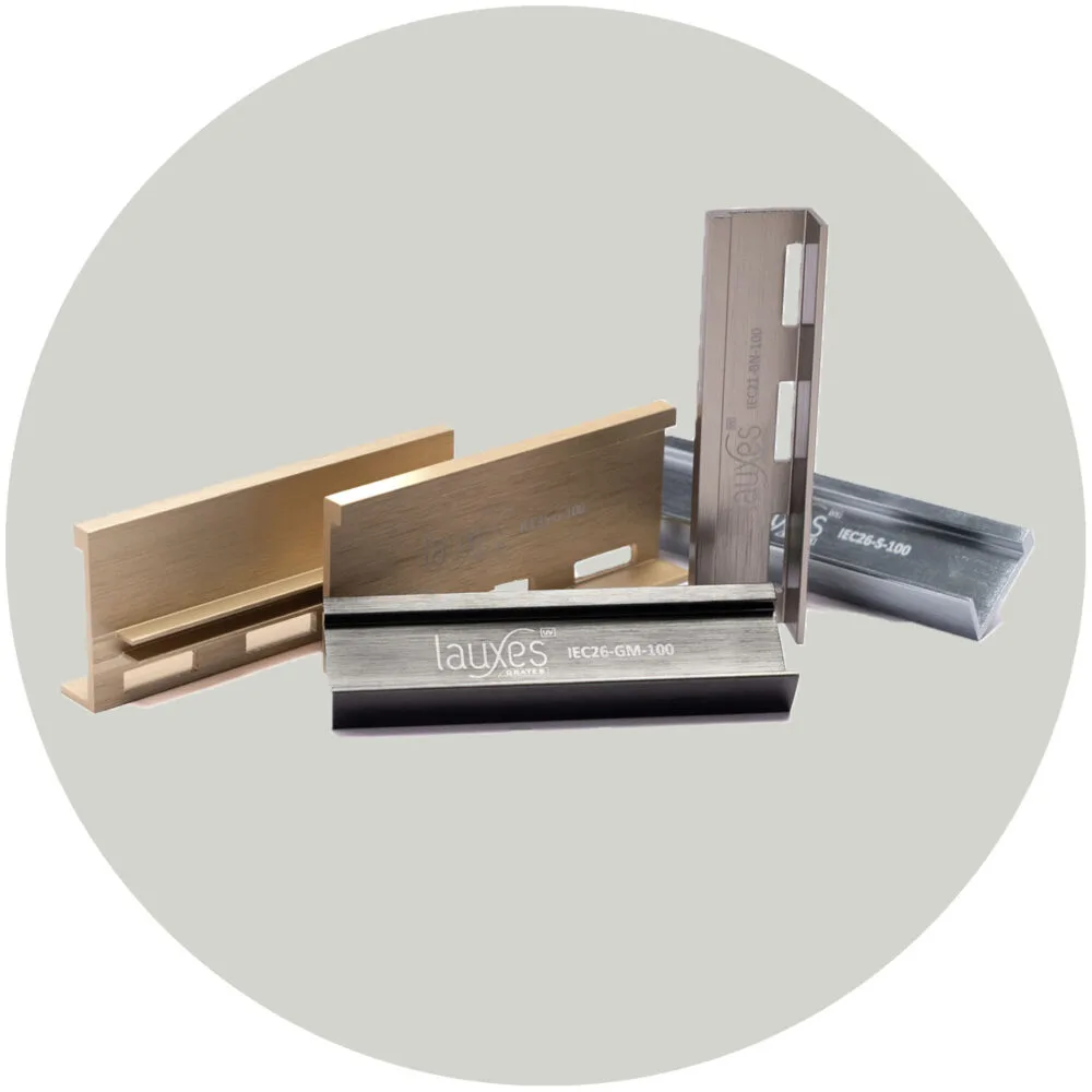 Lauxes Drainage Grates Thick End Caps - Product Image