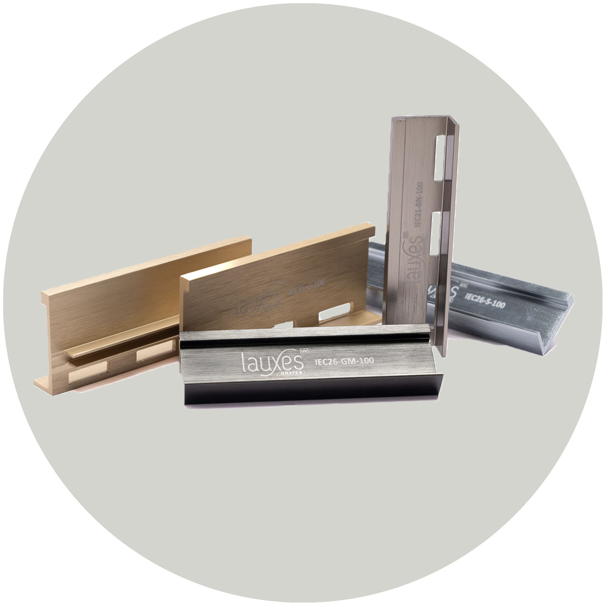 Lauxes Drainage Grates Thick End Caps - Product Image
