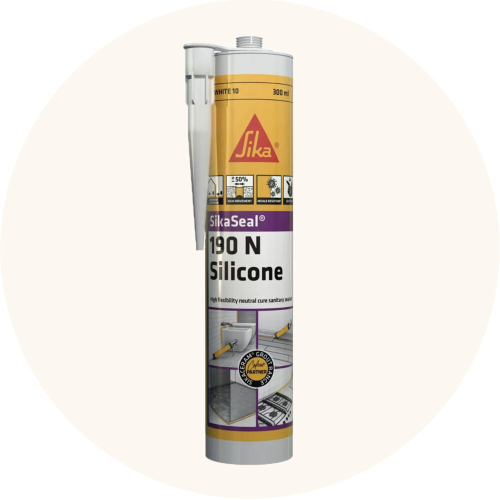 Sika SikaSeal 190N High Flexibility Silicon Sealant - 1 x Jasmin 43 Variation Image