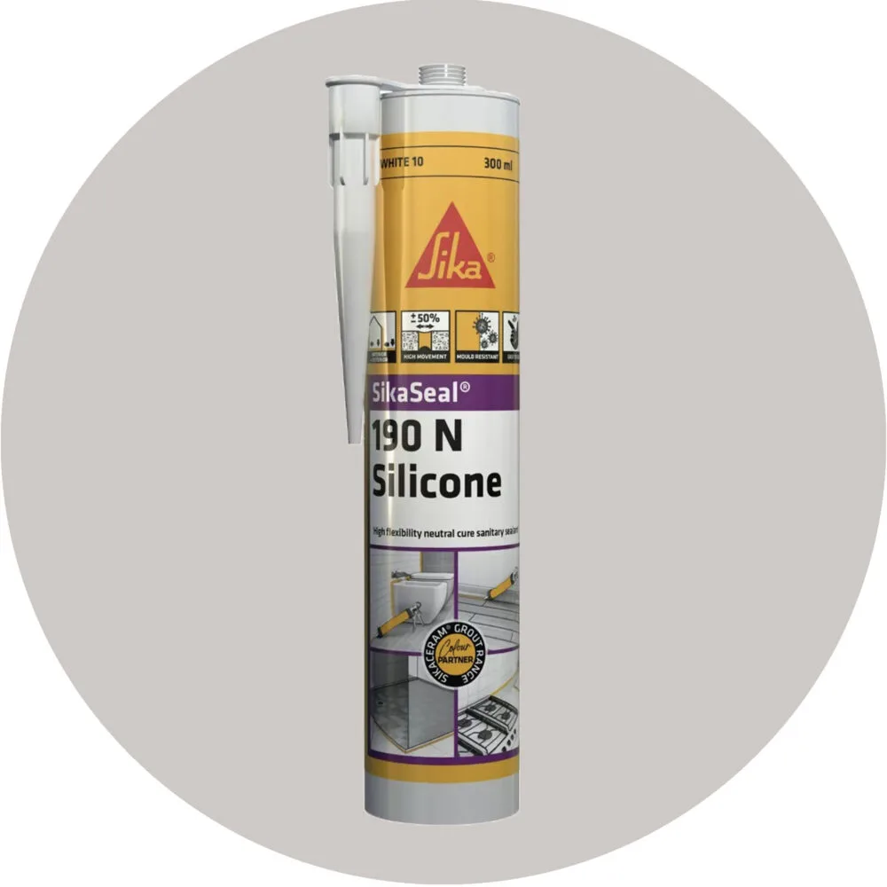 Sika SikaSeal 190N High Flexibility Silicon Sealant - 1 x Manhattan 16 Variation Image