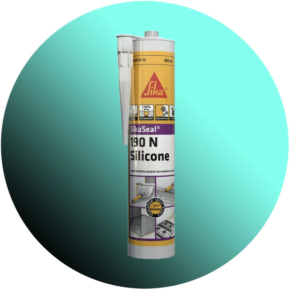Sika SikaSeal 190N High Flexibility Silicon Sealant - Product Image