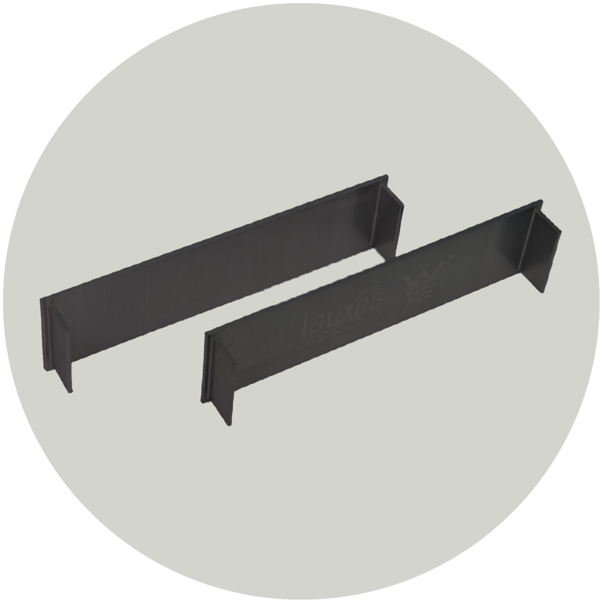 Lauxes Drainage Grates Thin End Caps - 21mm Midnight Variation Image