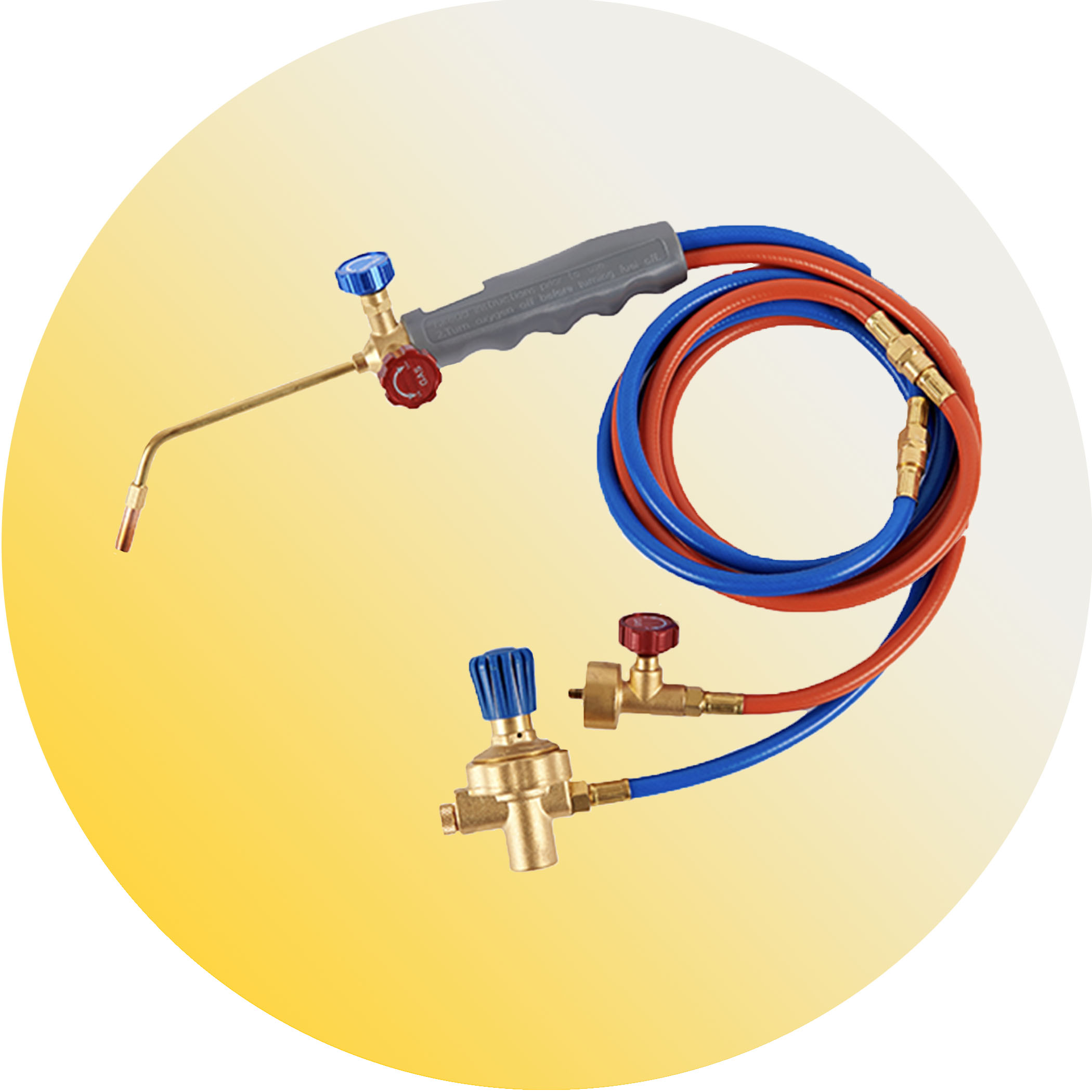 Hot Devil Brazing Torch Kit - Gallery Image