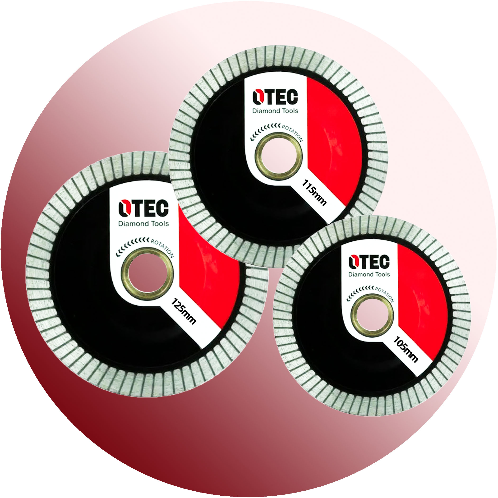 OTEC Ultra Thin Diamond Turbo Blades - Product Image