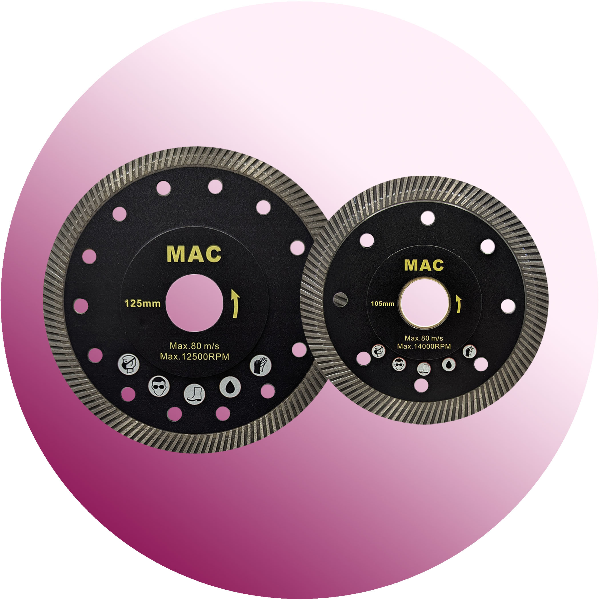 Mac Midnight Ultra Thin Diamond Blade - Product Image