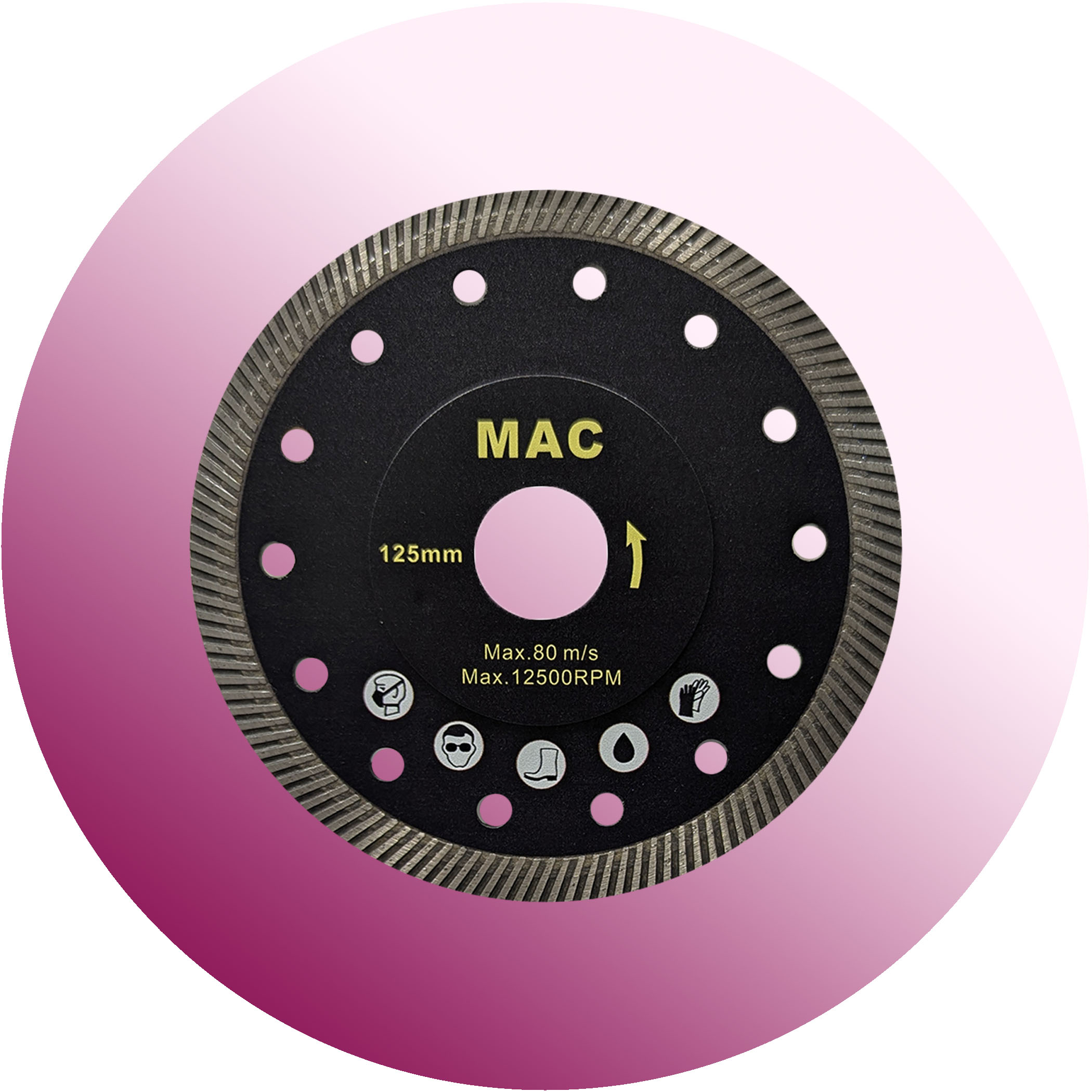 Mac Midnight Ultra Thin Diamond Blade - 125mm Variation Image