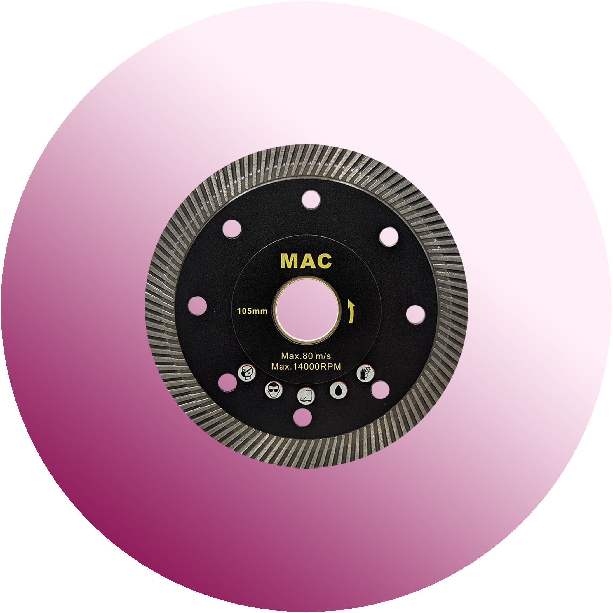 Mac Midnight Ultra Thin Diamond Blade - 105mm Variation Image