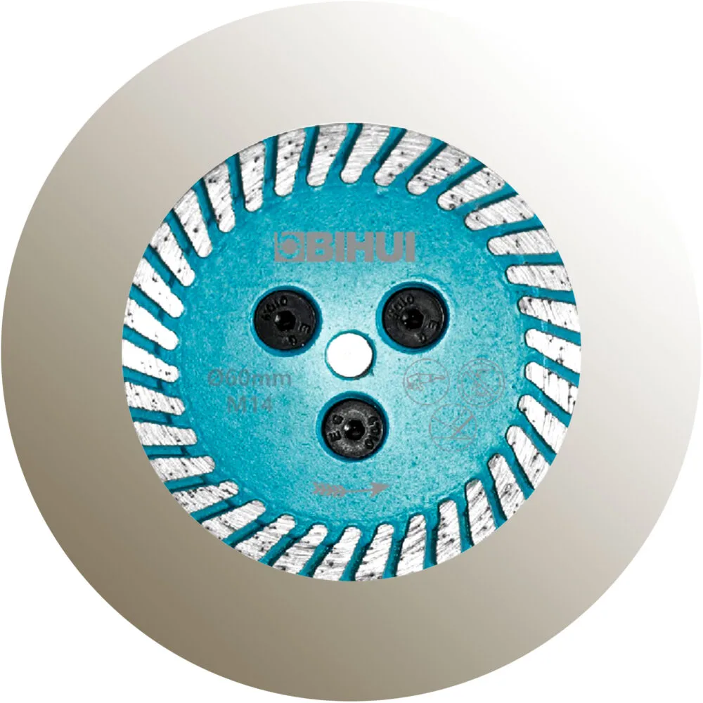 Bihui Mini Diamond Blade - 60mm suits M14 Thread - Product Image