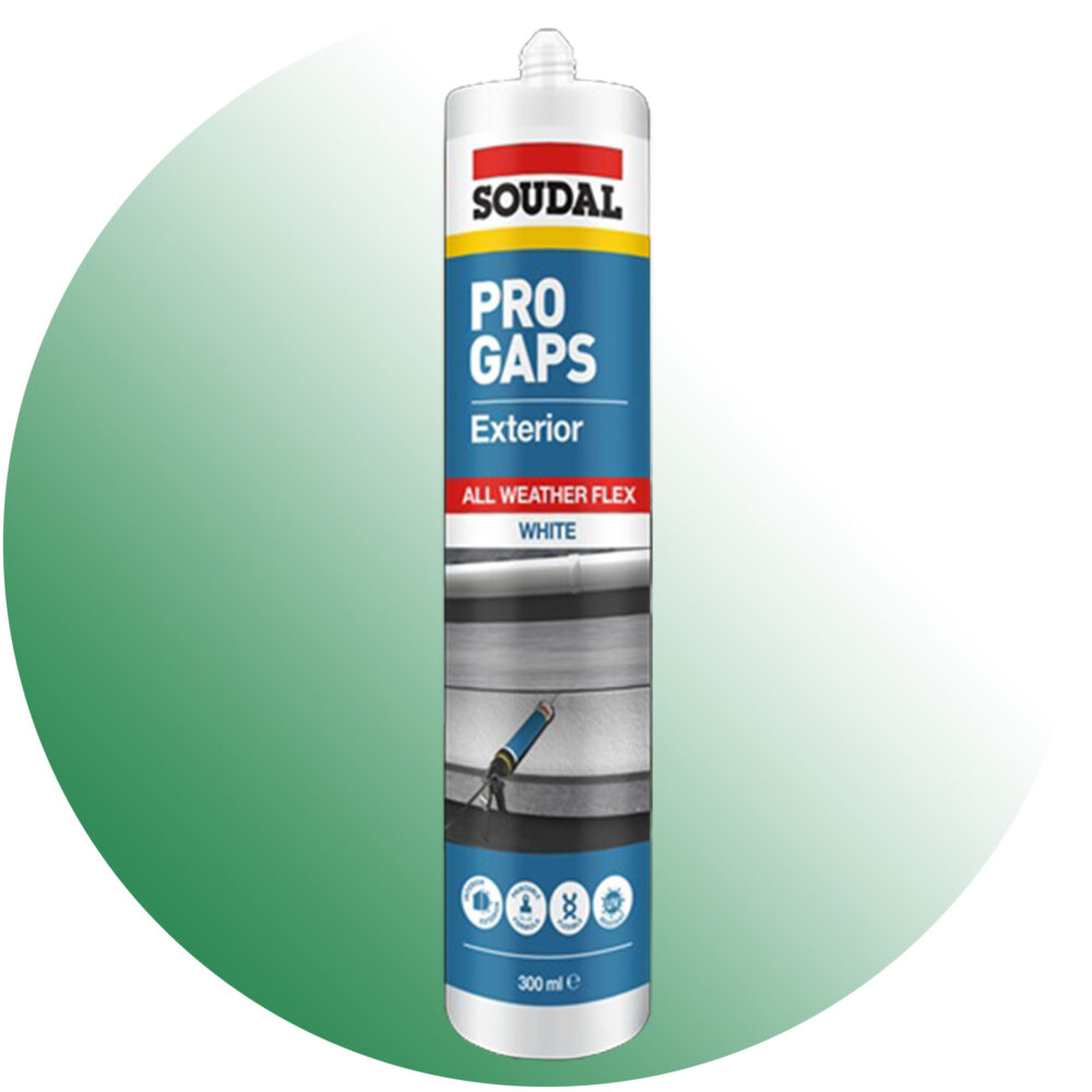 Soudal Pro Gaps - Exterior All Weather Flex Gap Filler - Product Image