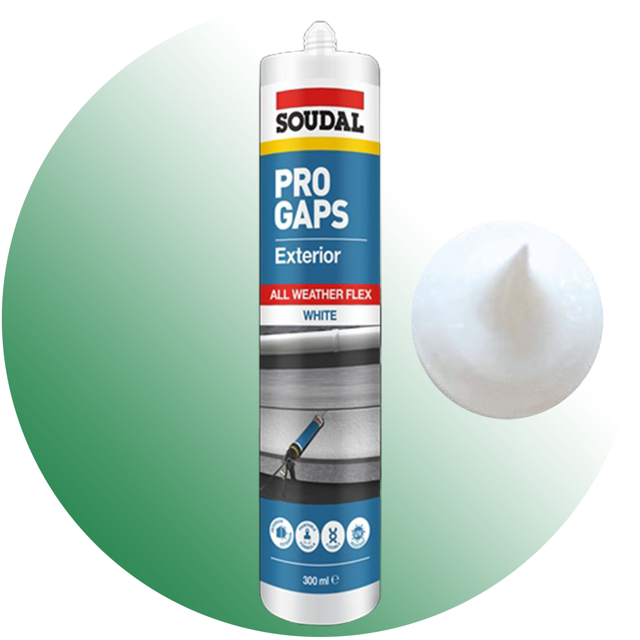 Soudal Pro Gaps - Exterior All Weather Flex Gap Filler - Single Item Variation Image