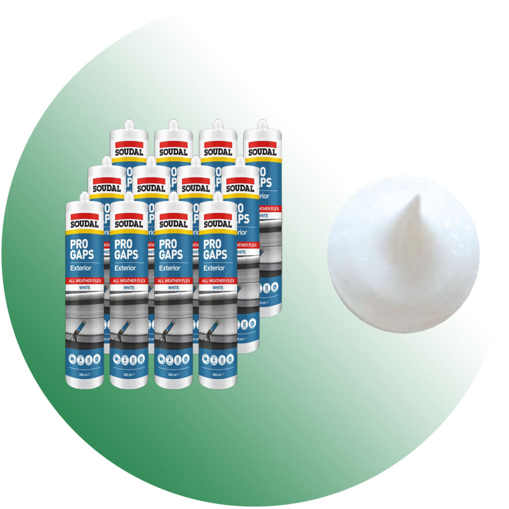 Soudal Pro Gaps - Exterior All Weather Flex Gap Filler - 12-Pack Variation Image