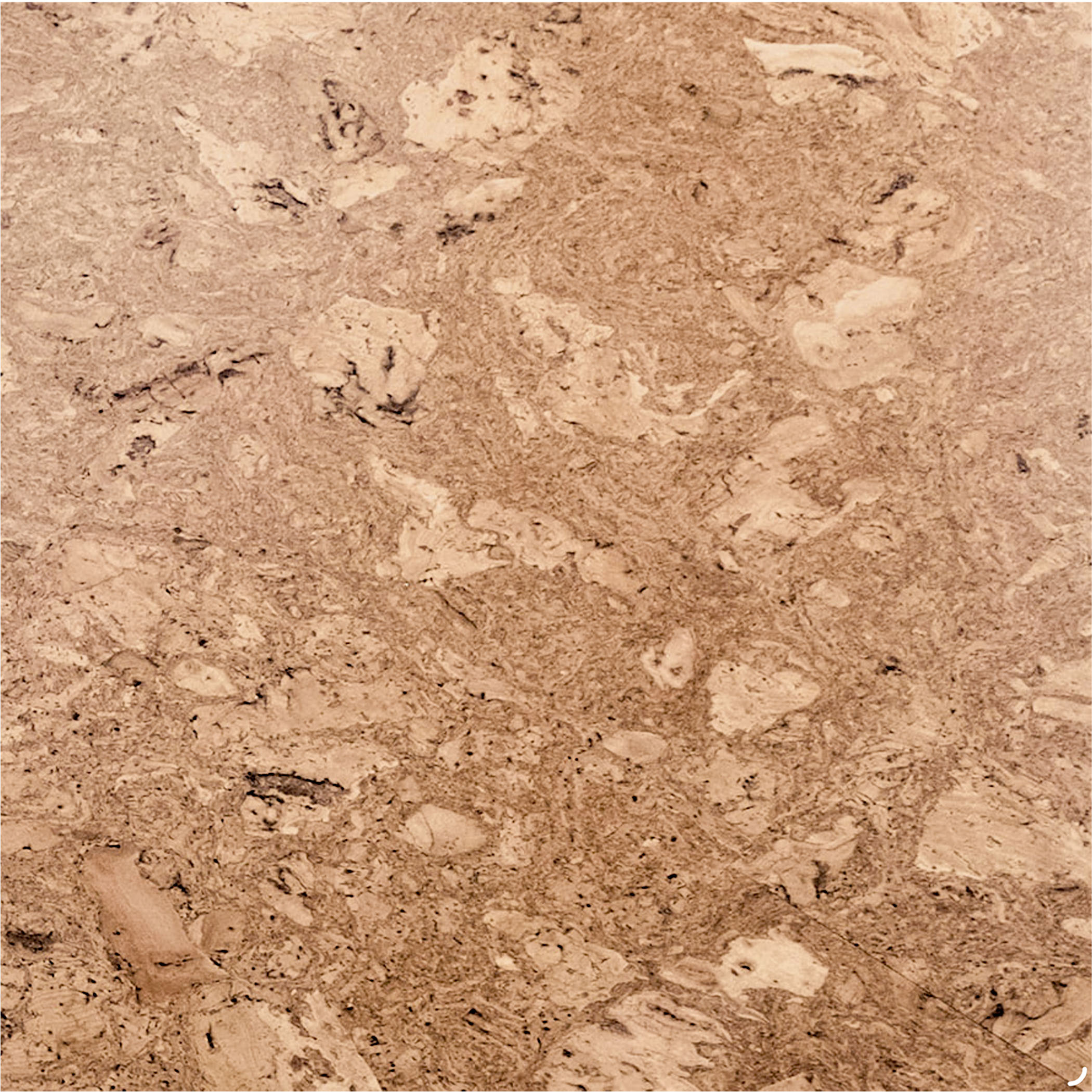 CorkArt Traditional Cork Floating Flooring in Burl Finish - Gallery Image