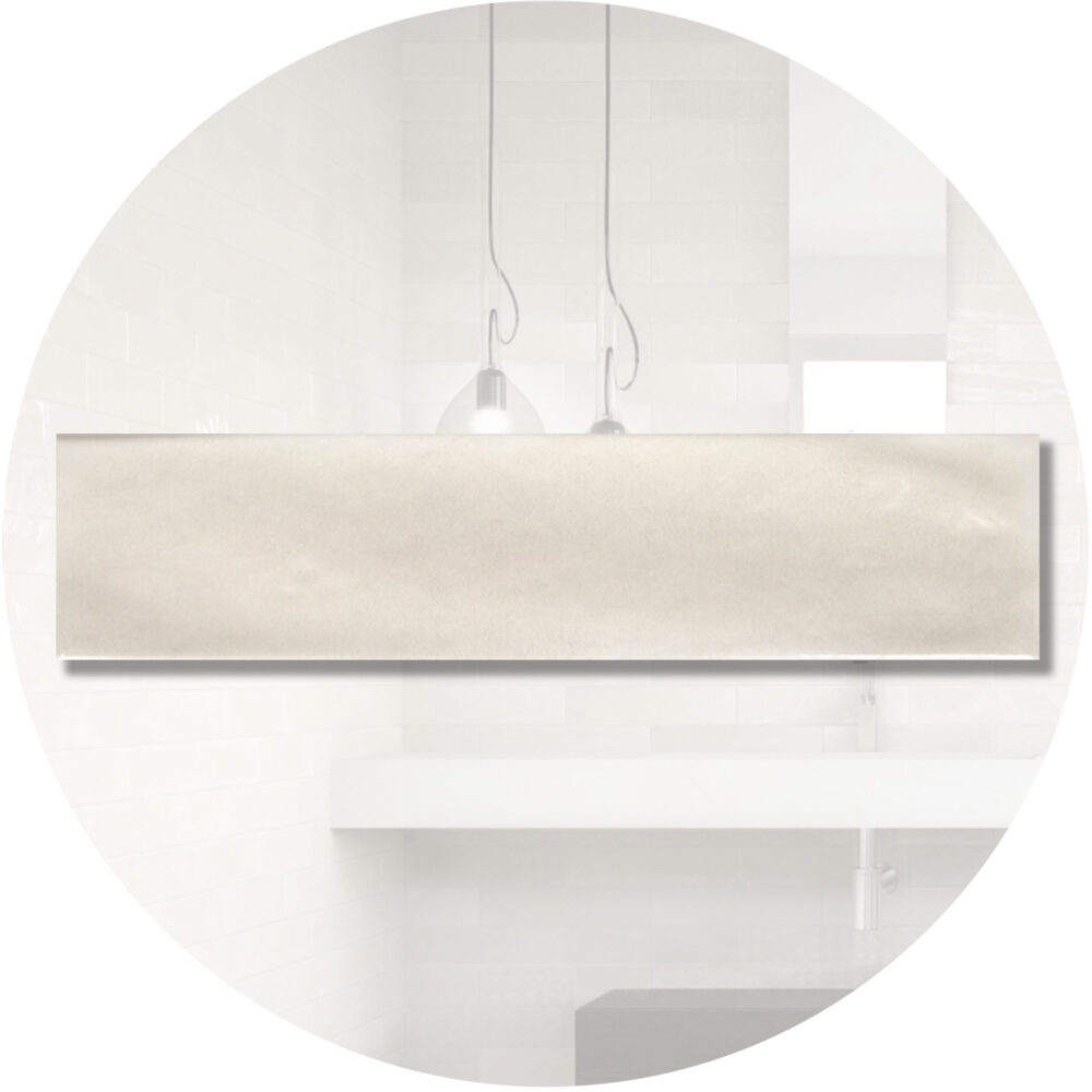 Opal Ivory Gloss Subway Tile - Gallery Image