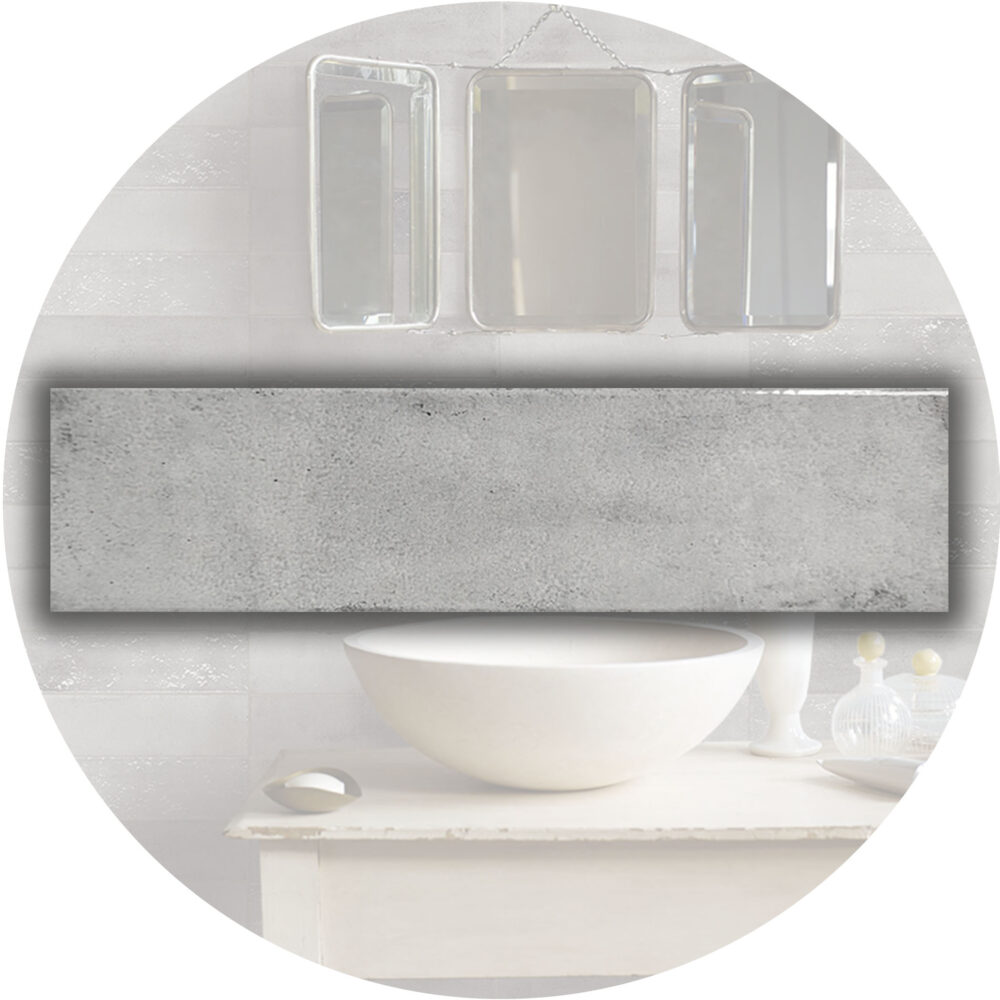 Mussa Subway Tile - Pearl - Gallery Image