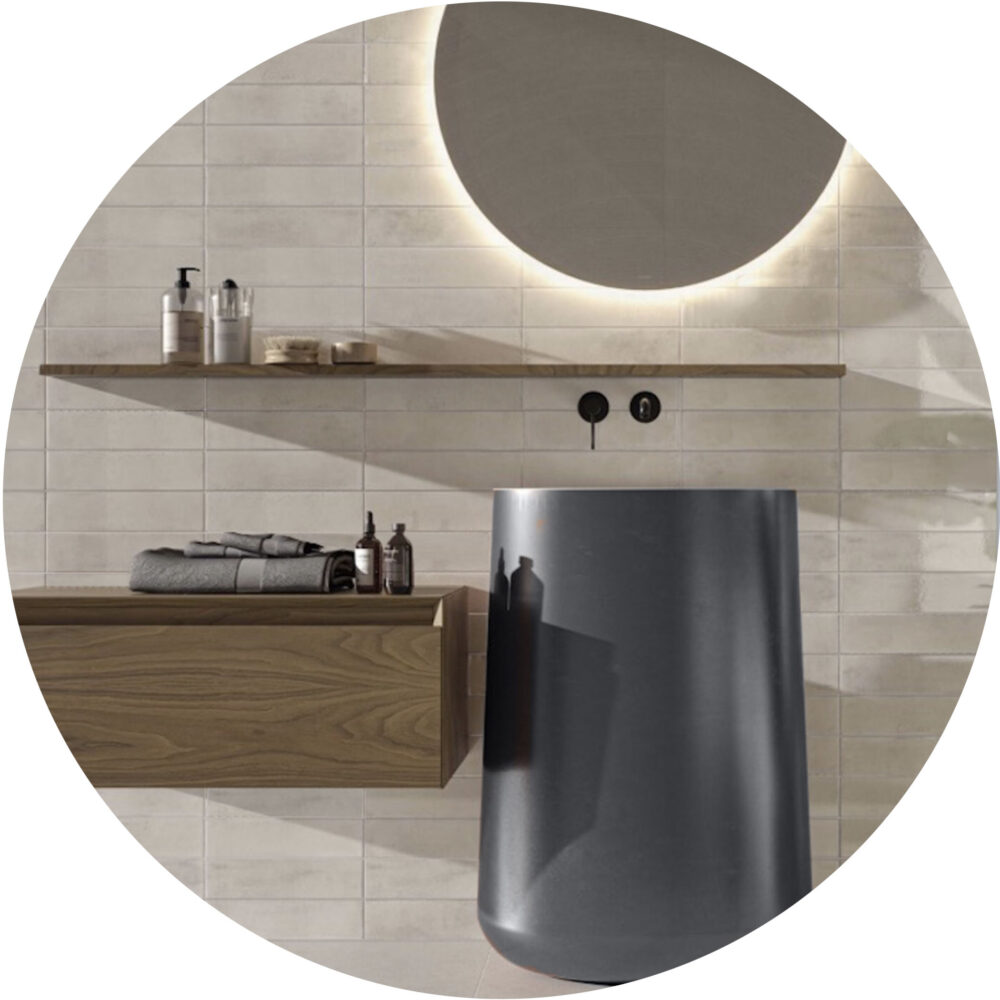 Mussa Subway Tile - Ivory - Product Image