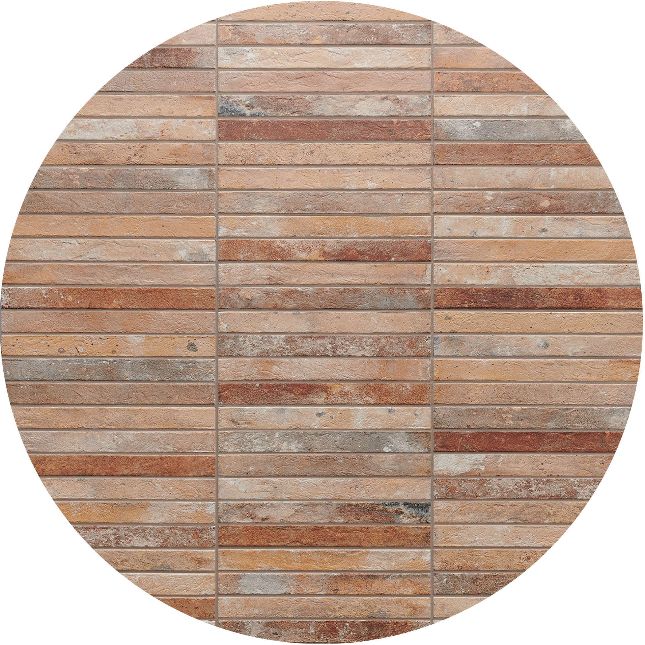 Nolita Extra Slim Porcelain Subway Tile - Multicolour - Product Image