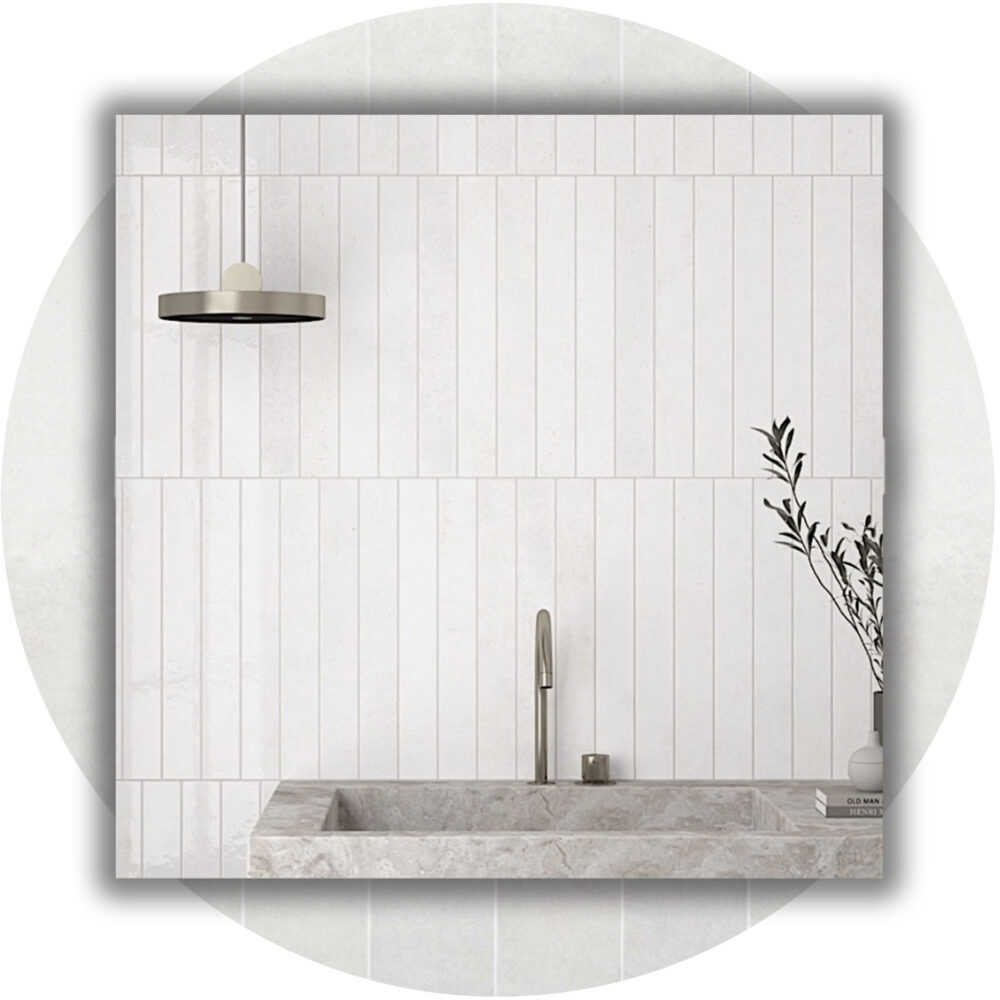 Verticale Extra Slim Porcelain Subway Tile - Clean Gloss Product Image