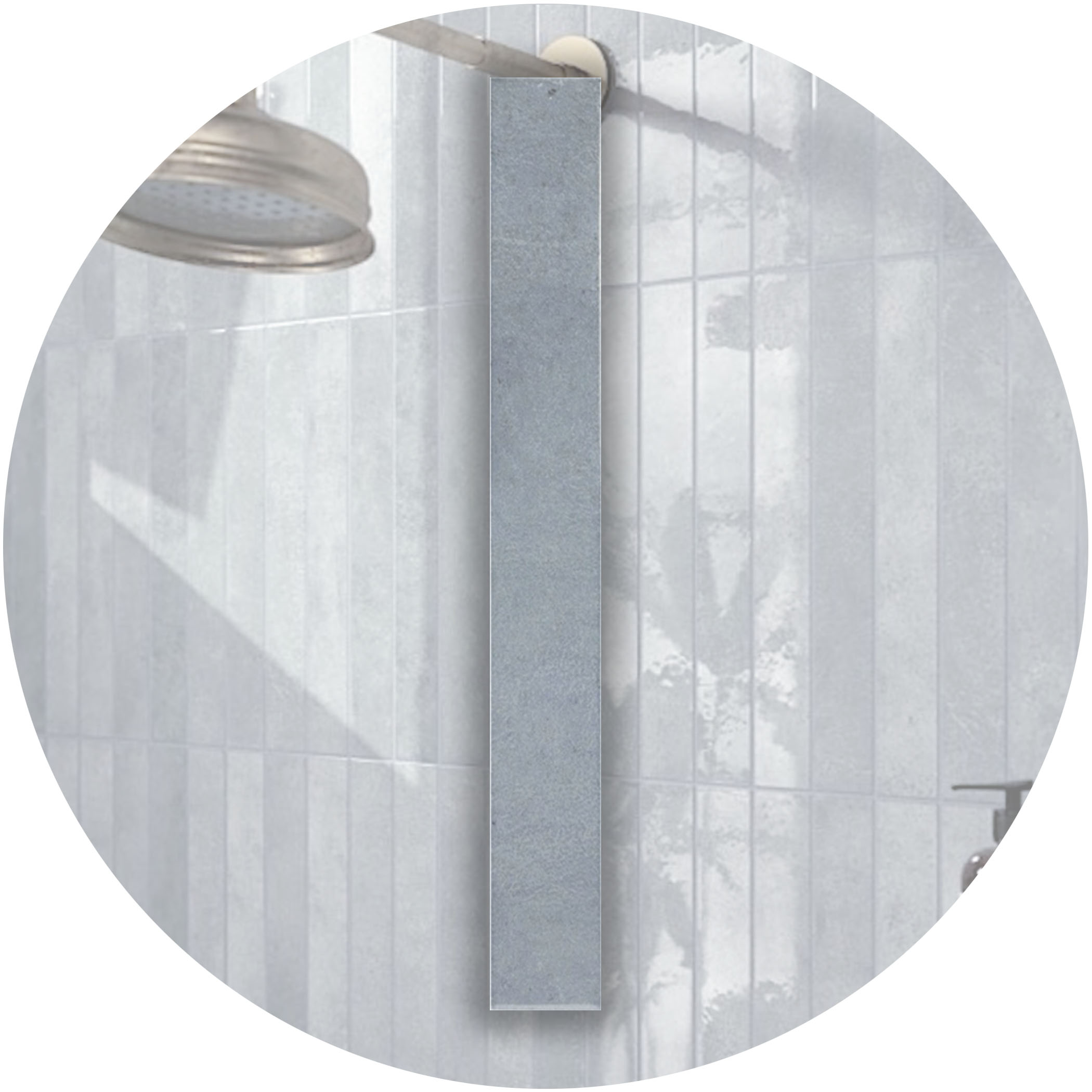 Verticale Extra Slim Porcelain Subway Tile - Moody Blues Gallery Image