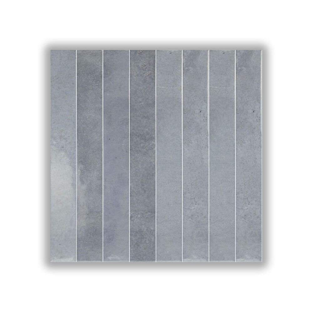 Verticale Extra Slim Porcelain Subway Tile - Moody Blues Gallery Image