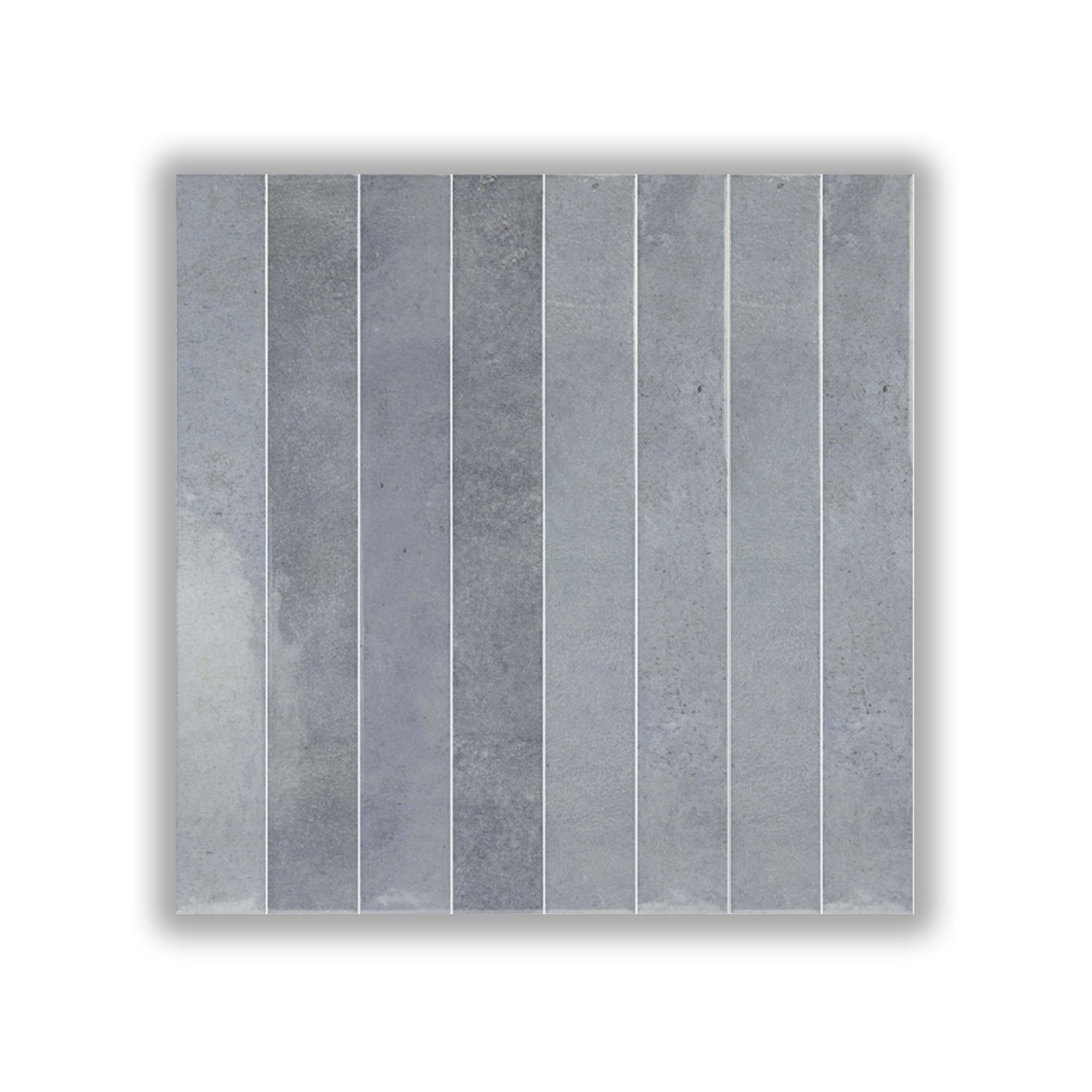 Verticale Extra Slim Porcelain Subway Tile - Moody Blues Gallery Image