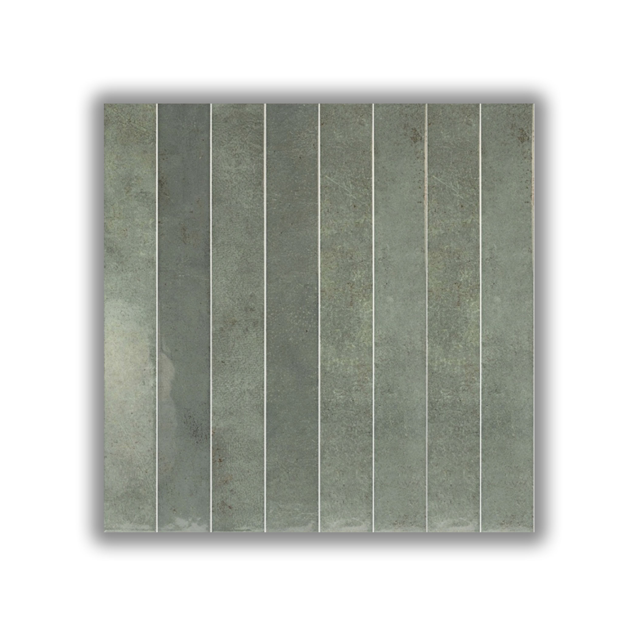 Verticale Extra Slim Porcelain Subway Tile - Oakmoss Gallery Image