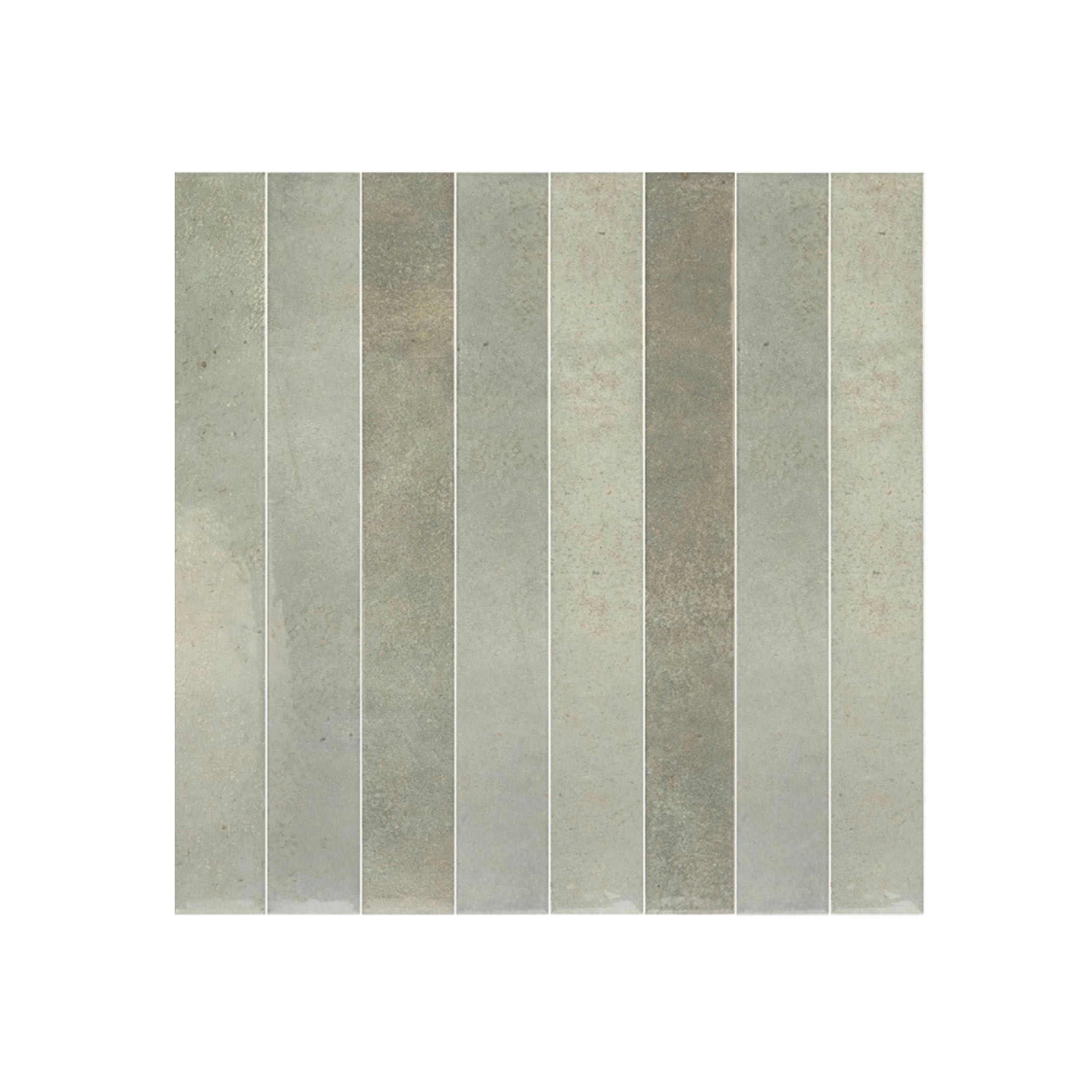 Verticale Extra Slim Porcelain Subway Tile - Green Field Gallery Image