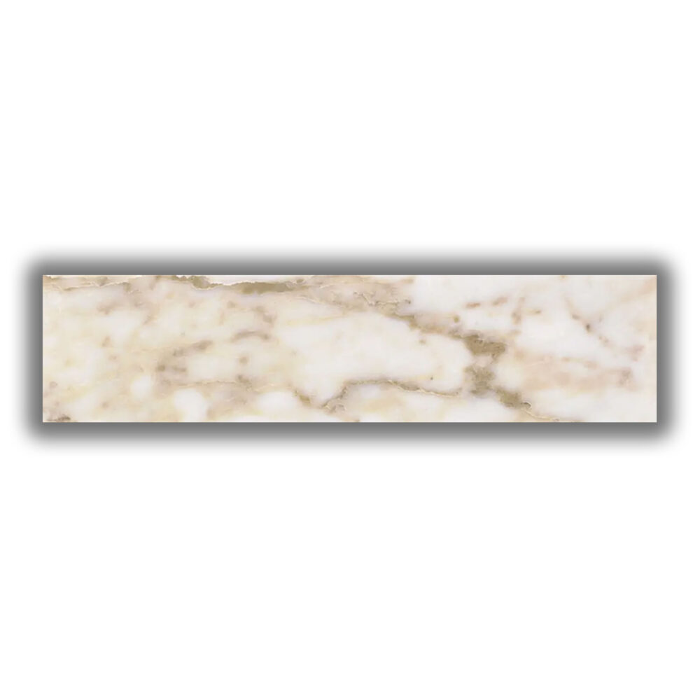 Elementa Natural Stone Subway Tile - Calacatta Gold - Gallery Image