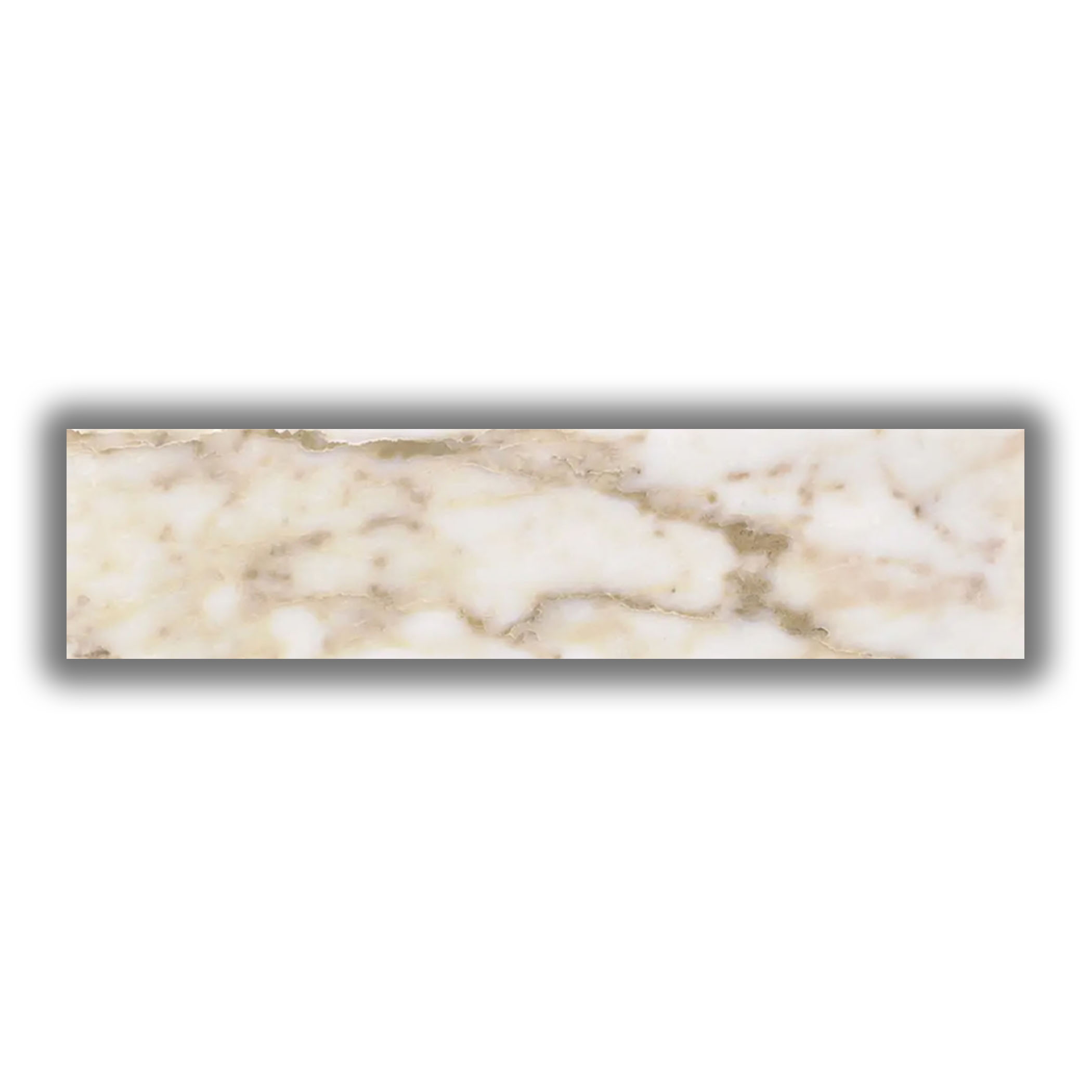 Elementa Natural Stone Subway Tile - Calacatta Gold - Gallery Image